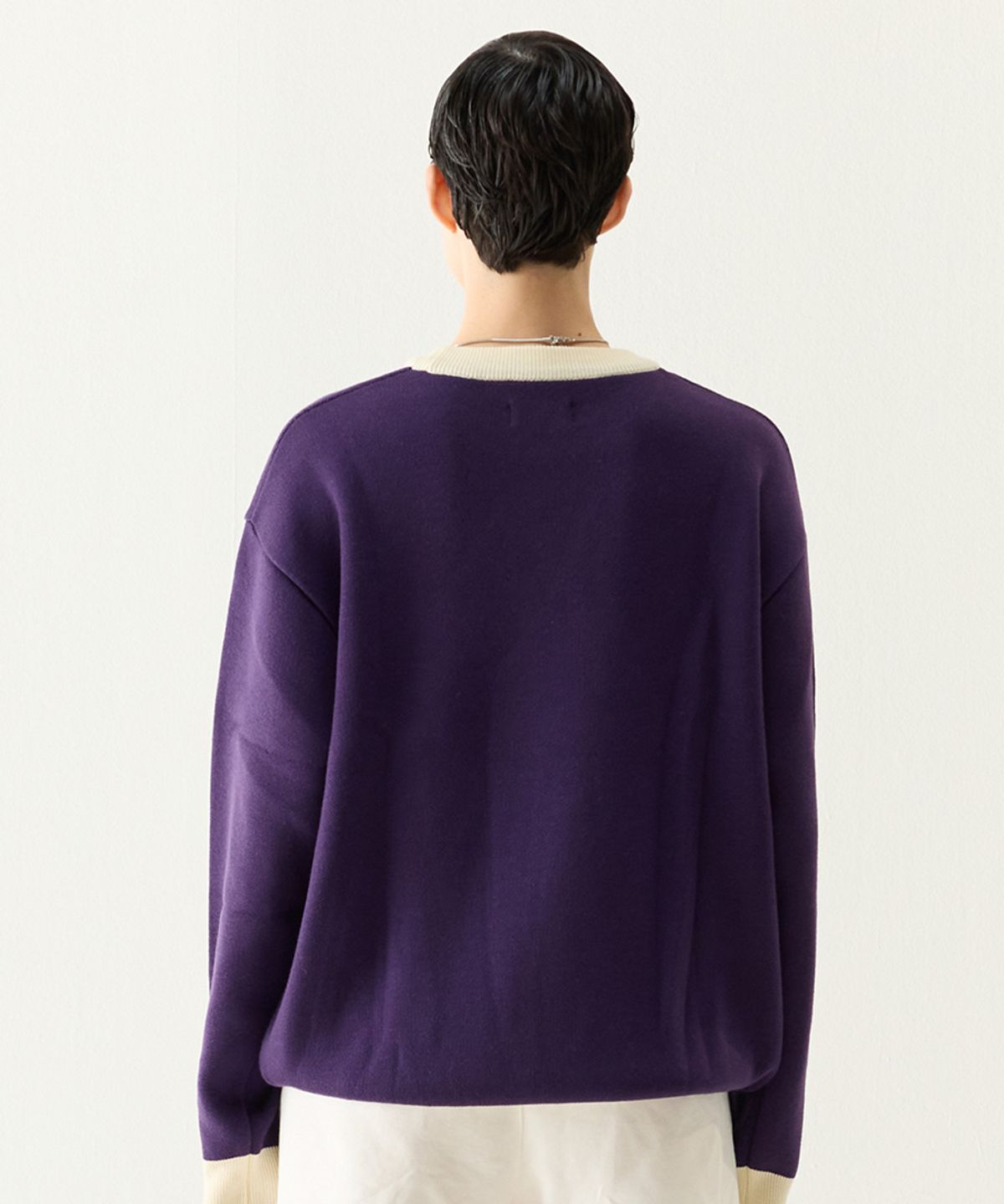 프로-스펙스(PRO-SPECS) LOGO CREWNECK KNIT VIOT