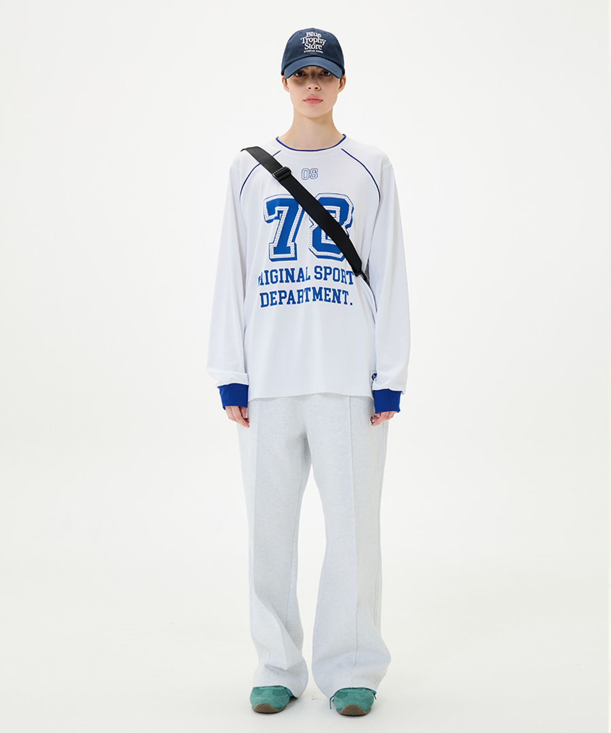 프로-스펙스(PRO-SPECS) SWEAT STRAIGHT PANTS LTGY