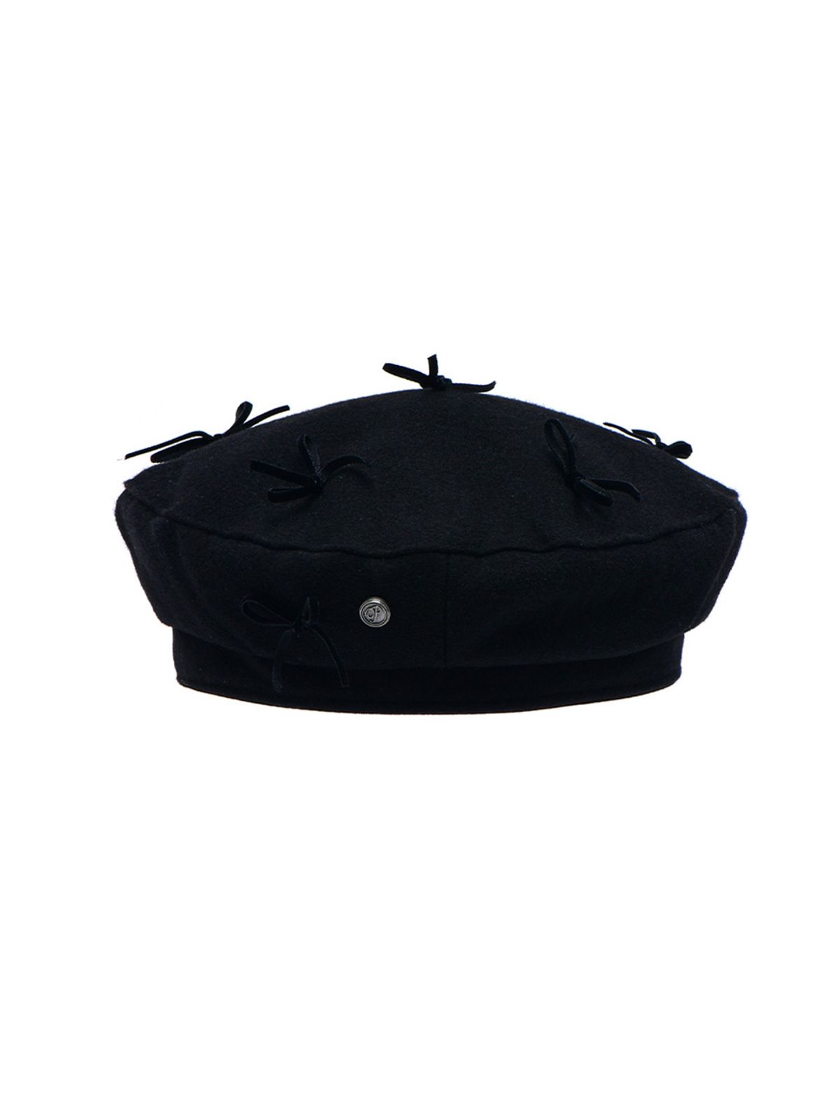 포에지담(POESIEDAME) BOW BERET IN BLACK
