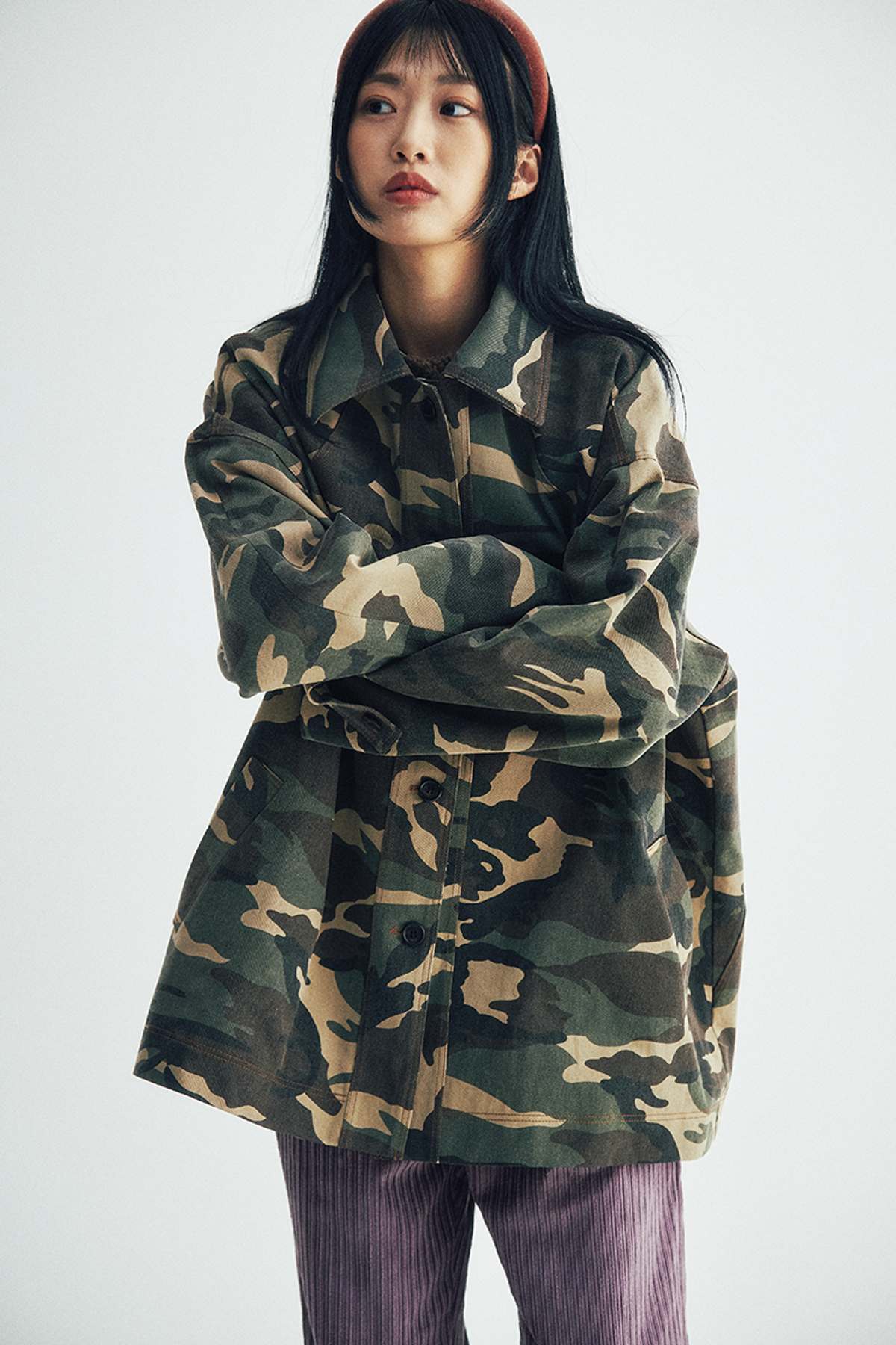 쿠키시(KOOKEESEE) 쿠키시 카모플라주 야상 자켓