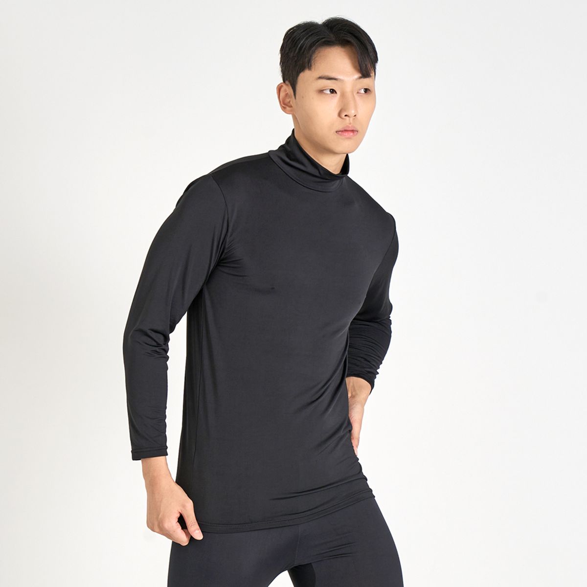 에이원(AONE) 남성 발열 기모 목폴라 내의 상의 (88005)