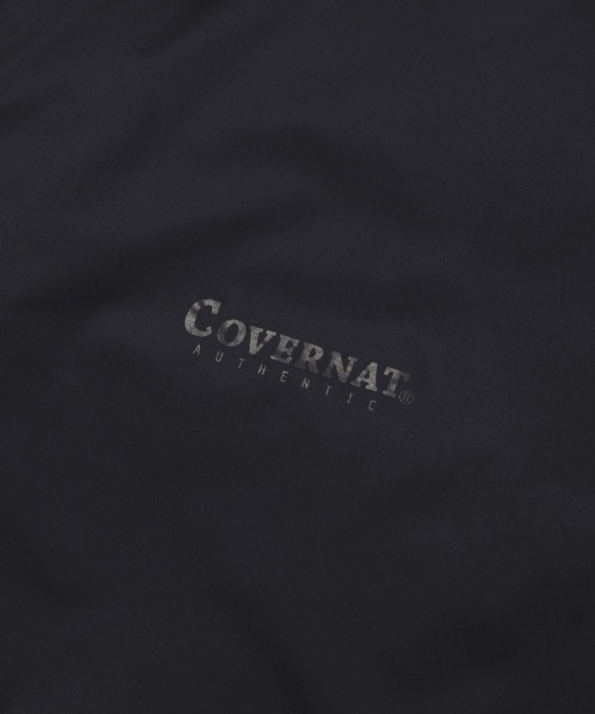 커버낫(COVERNAT) 투톤 후디 파카 네이비