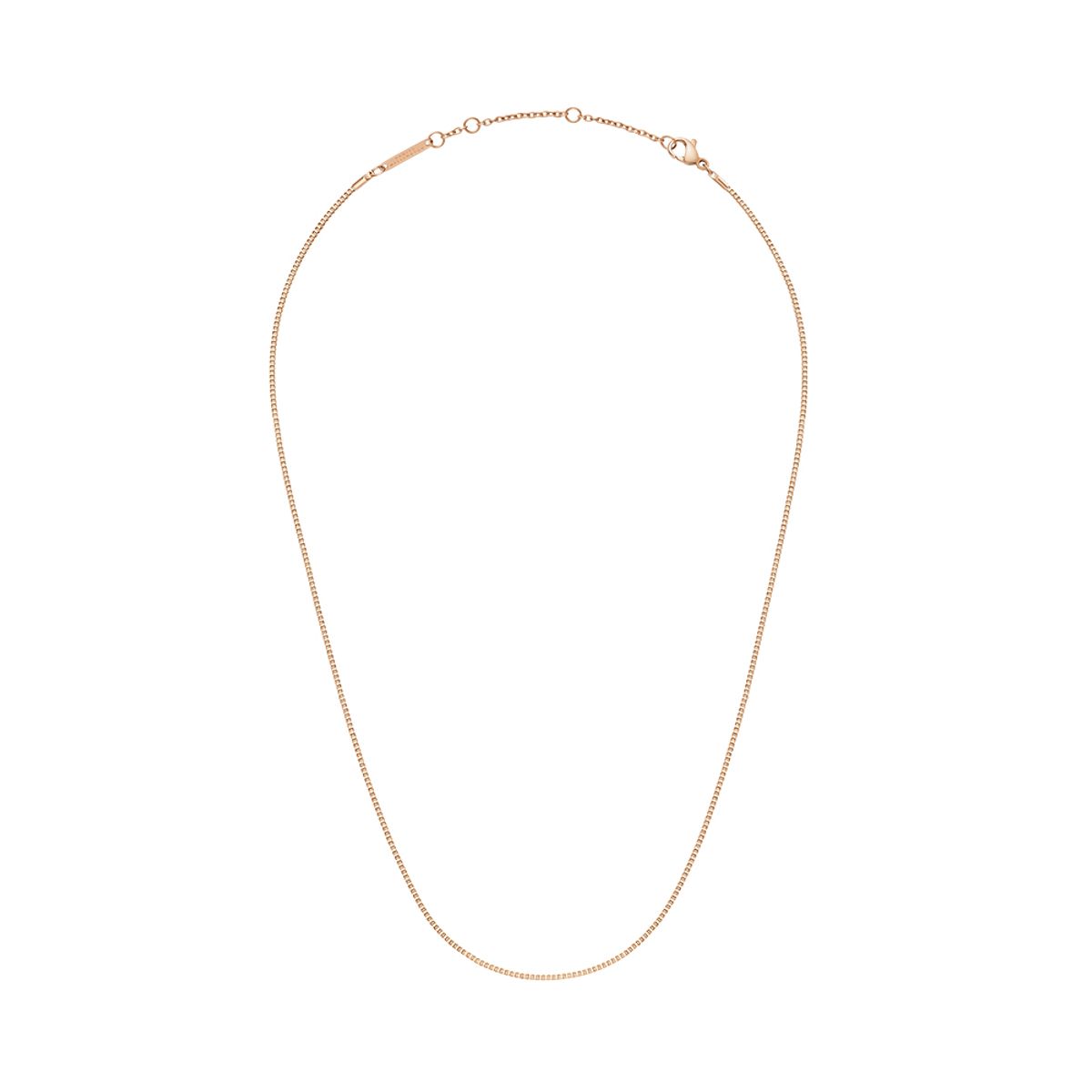 다니엘 웰링턴(DANIEL WELLINGTON) BOX CHAIN NECKLACE 2컬러 박스체인 레이어드목걸이