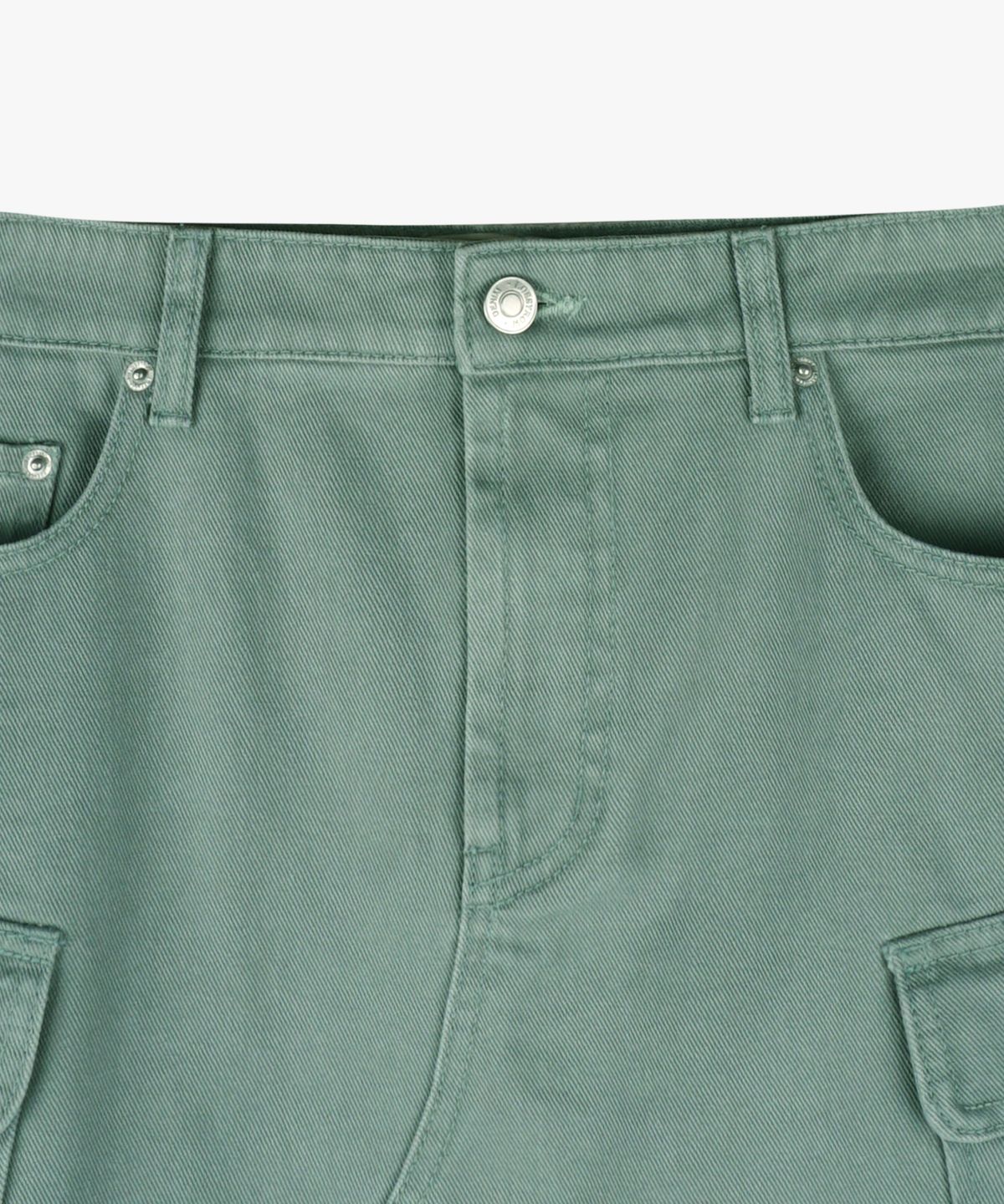 로시로우(LOSSYROW) Lossy  washing cargo short skirt_mint