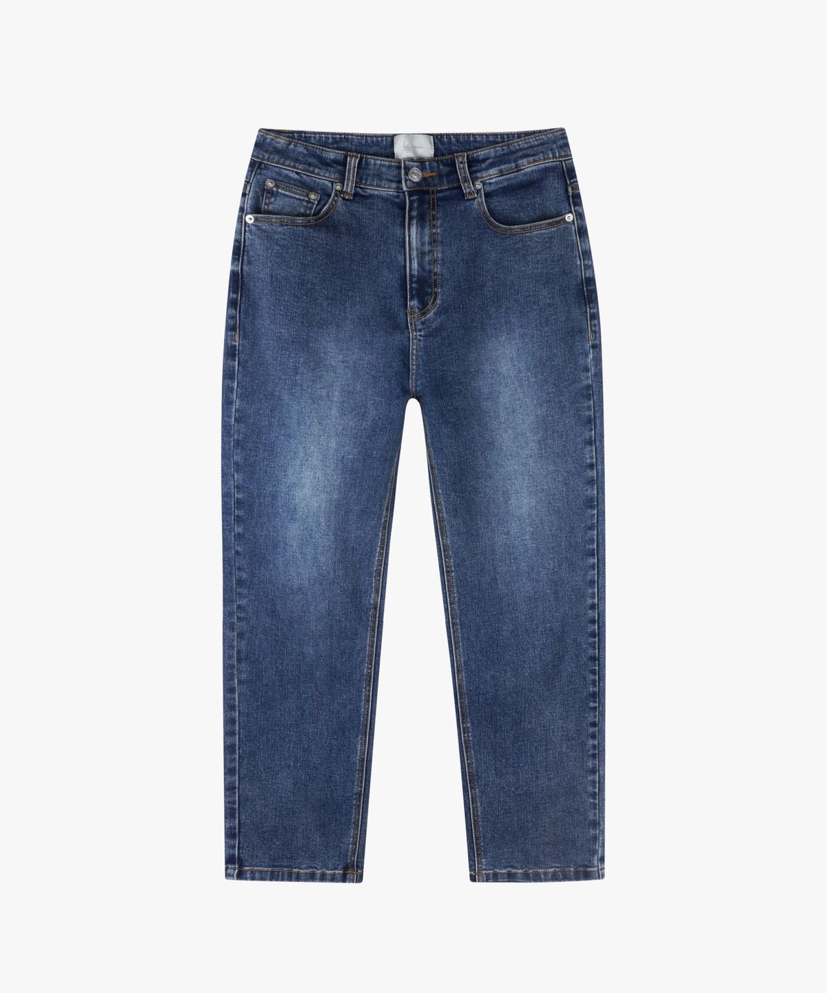 로시로우(LOSSYROW) Lossy  spandex boy-fit denim pants_washedblue