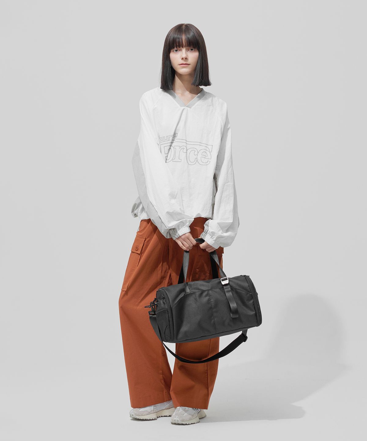 퀄팩(QUALPACK) 스트레치 트래블백 440 블랙 (2 Size)
