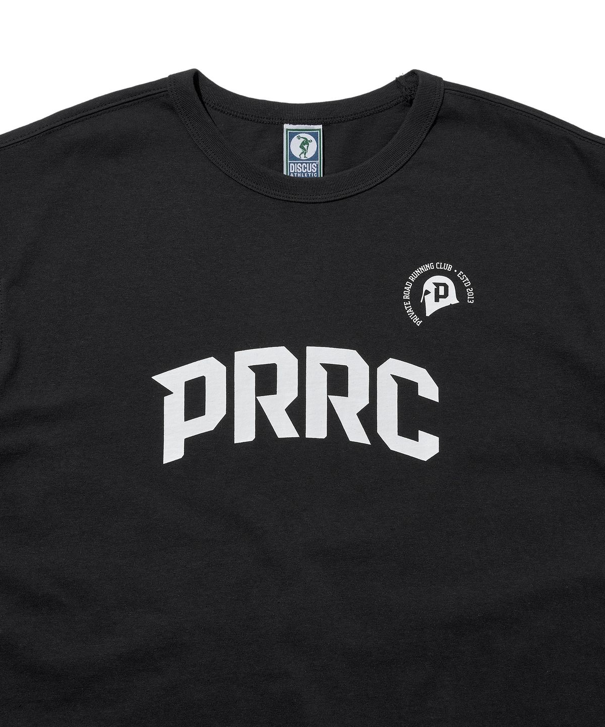 디스커스 애슬레틱(DISCUS ATHLETIC) 헤비웨이트 PRRC 티셔츠 블랙