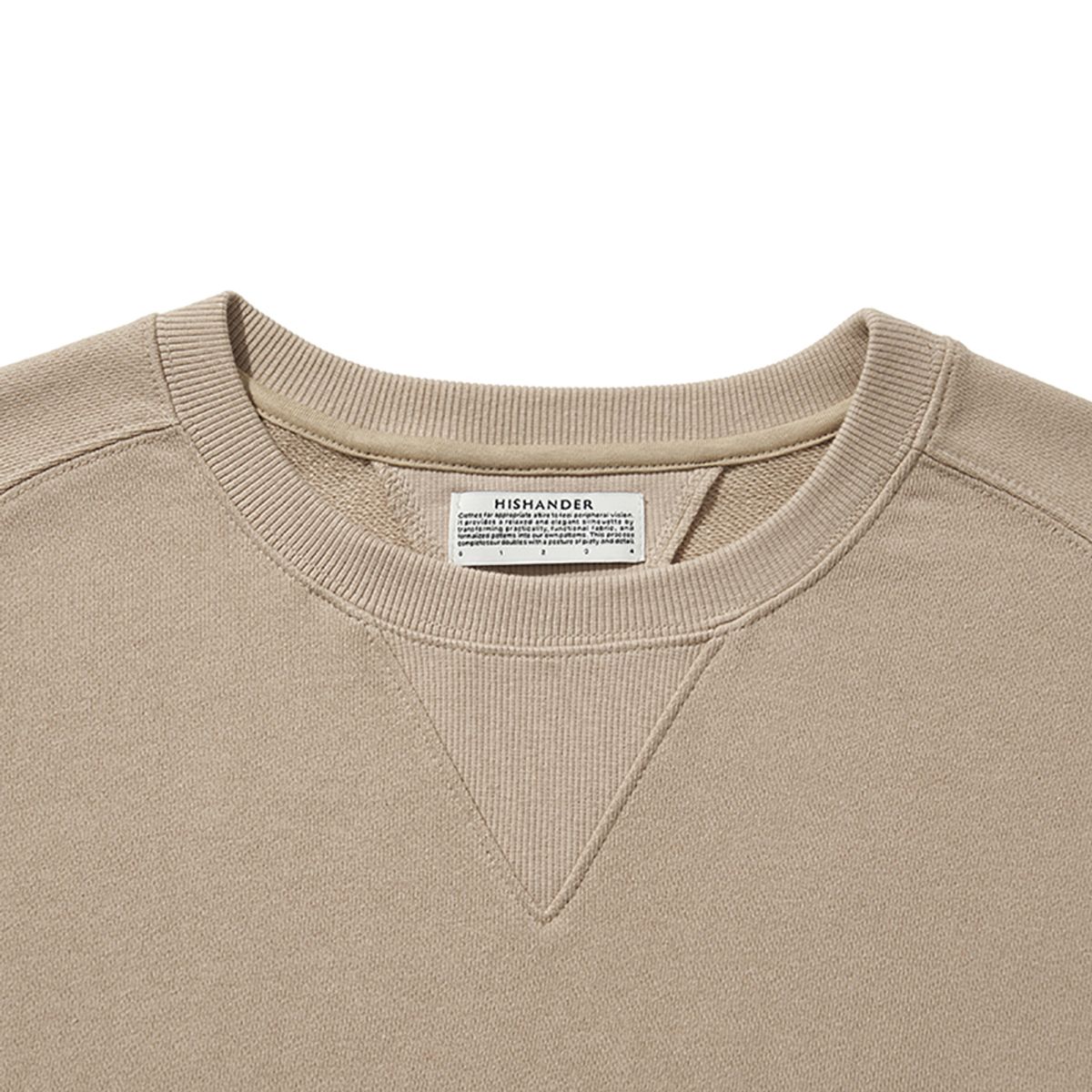 히즈핸더(HISHANDER) FREEDOM SLEEVE SWEAT SHIRTS