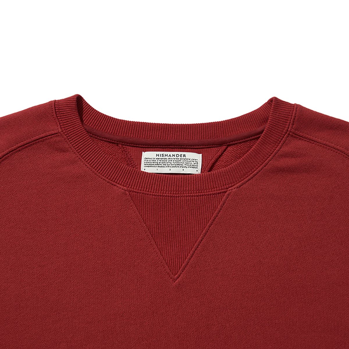 히즈핸더(HISHANDER) FREEDOM SLEEVE SWEAT SHIRTS