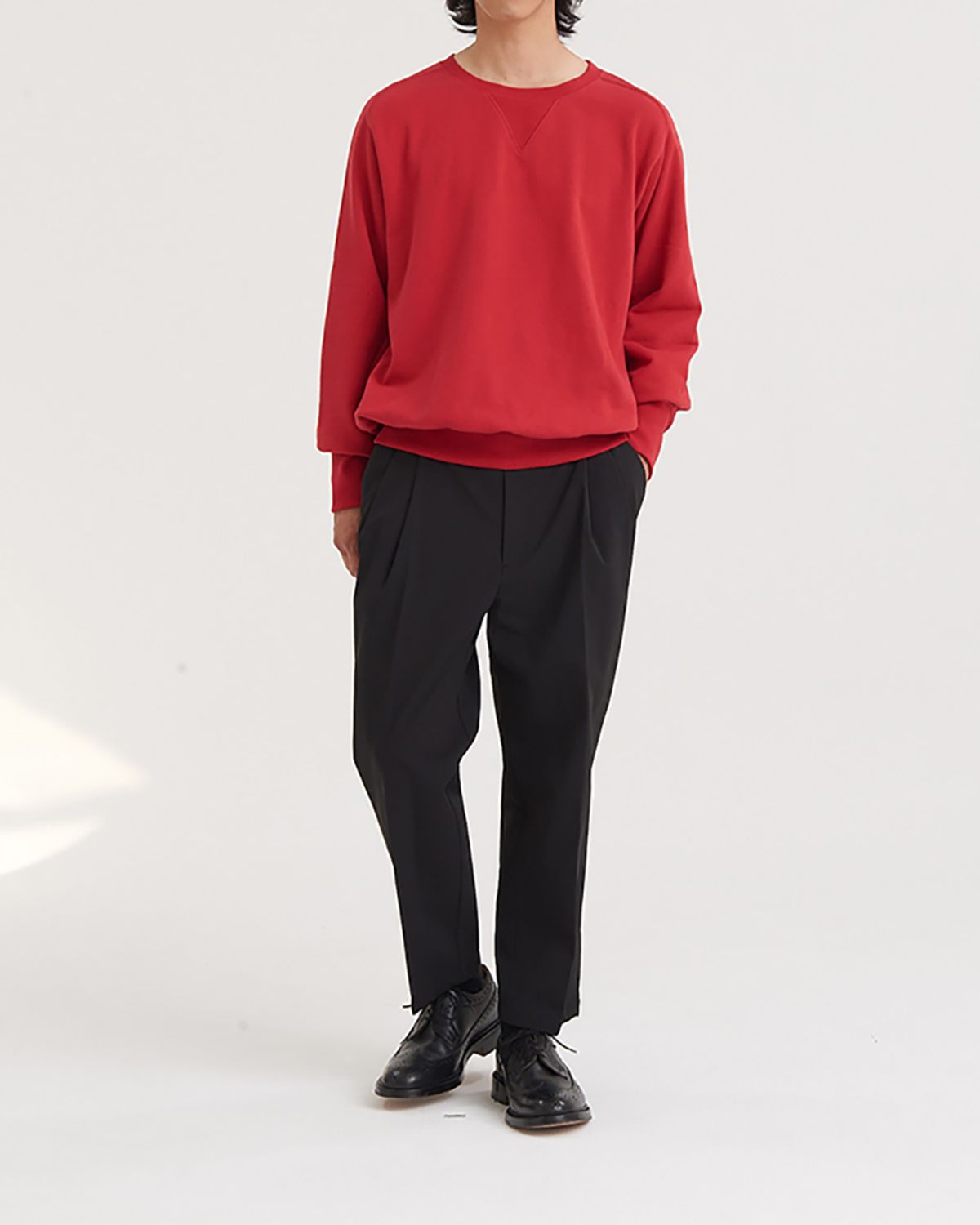 히즈핸더(HISHANDER) FREEDOM SLEEVE SWEAT SHIRTS