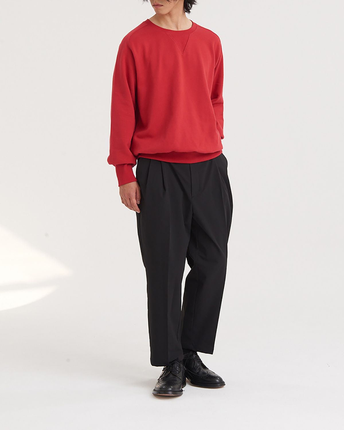 히즈핸더(HISHANDER) FREEDOM SLEEVE SWEAT SHIRTS