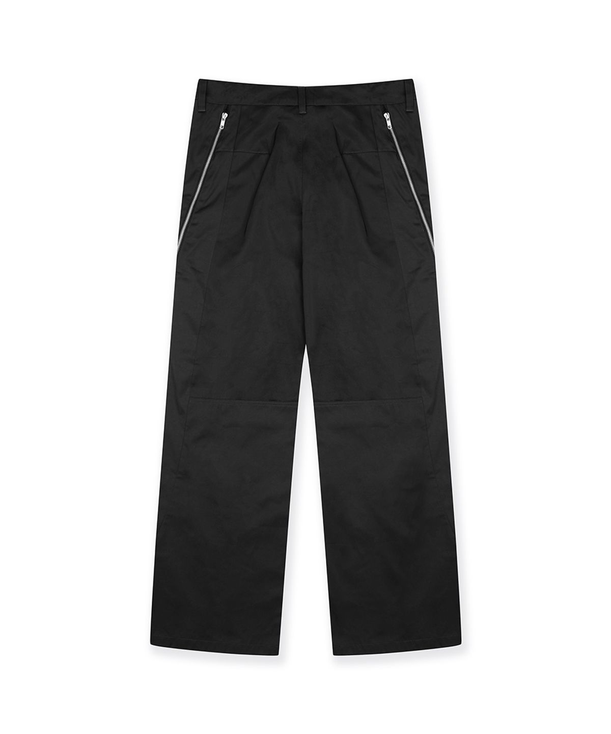그레일즈(GRAILZ) TWIST ZIP TROUSER [BLACK]