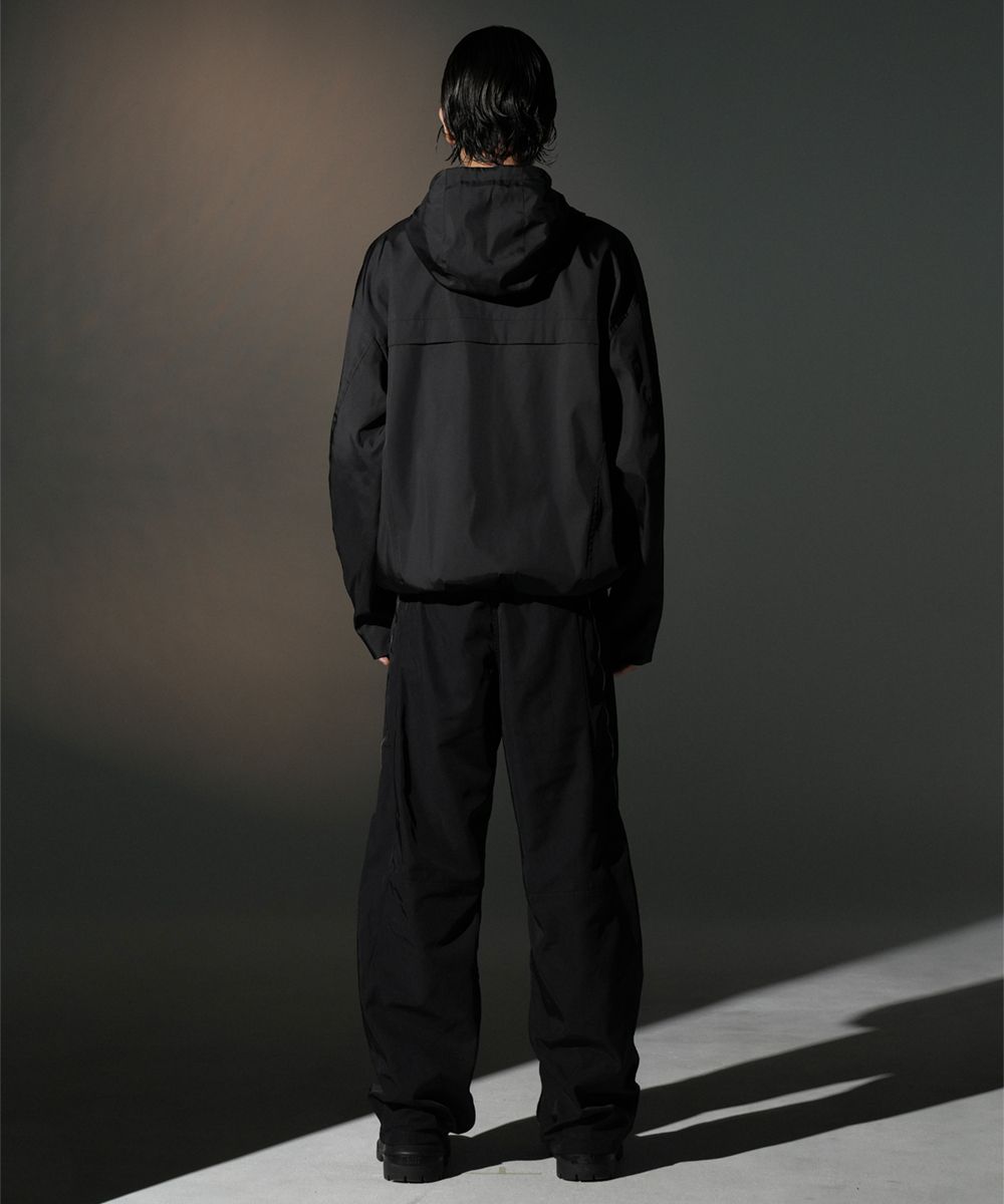 MUSINSA | GRAILZ TWIST ZIP TROUSER [BROWN]