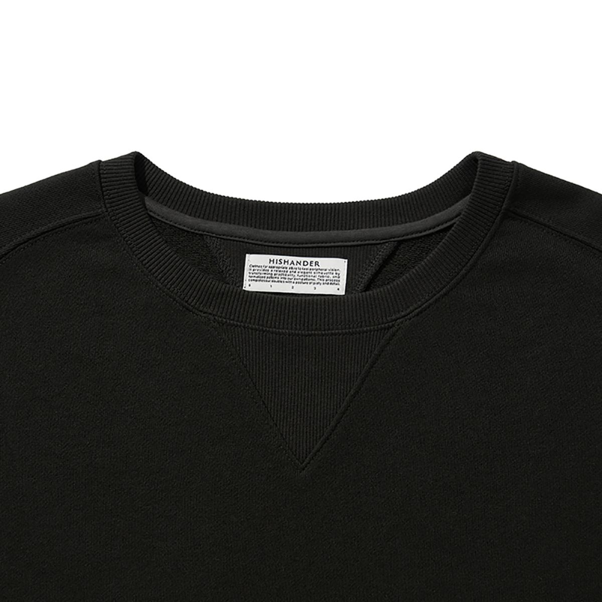 히즈핸더(HISHANDER) FREEDOM SLEEVE SWEAT SHIRTS