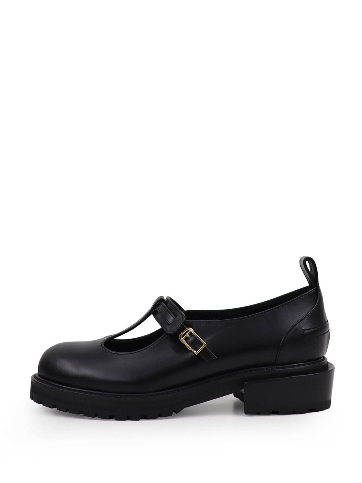 꼼므지(COMMEGEE) 2 Strap Loafer / CG1053BK