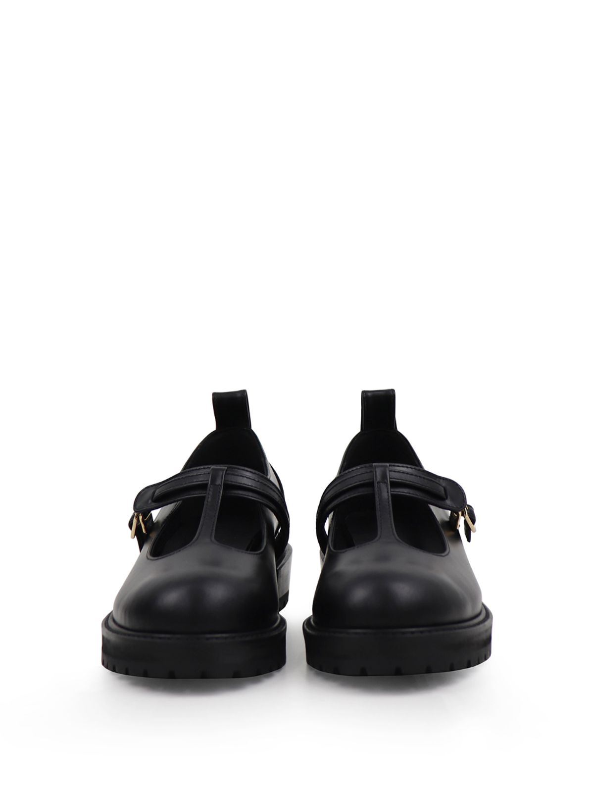 꼼므지(COMMEGEE) 2 Strap Loafer / CG1053BK
