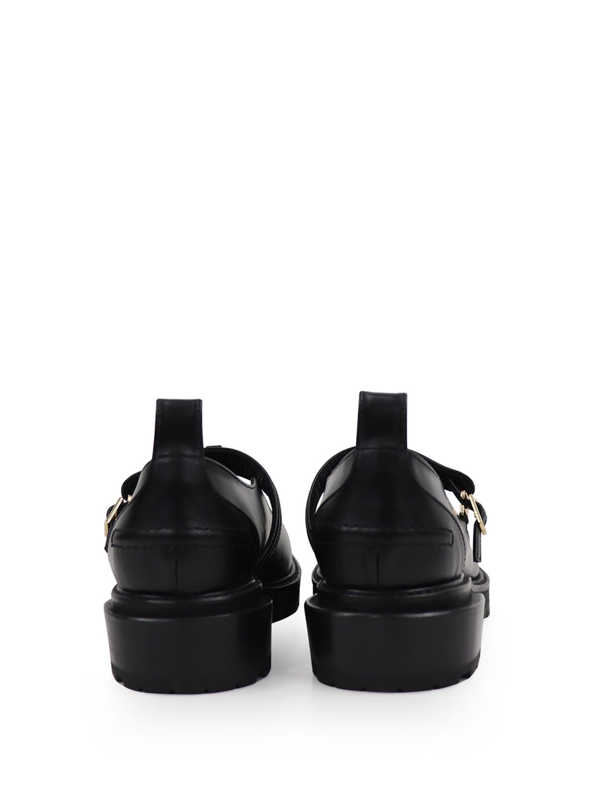 꼼므지(COMMEGEE) 2 Strap Loafer / CG1053BK