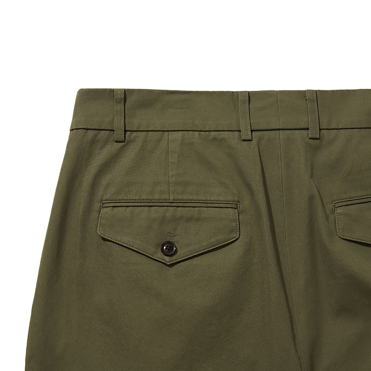 히즈핸더(HISHANDER) ONE PLEATS TAPERED PANTS