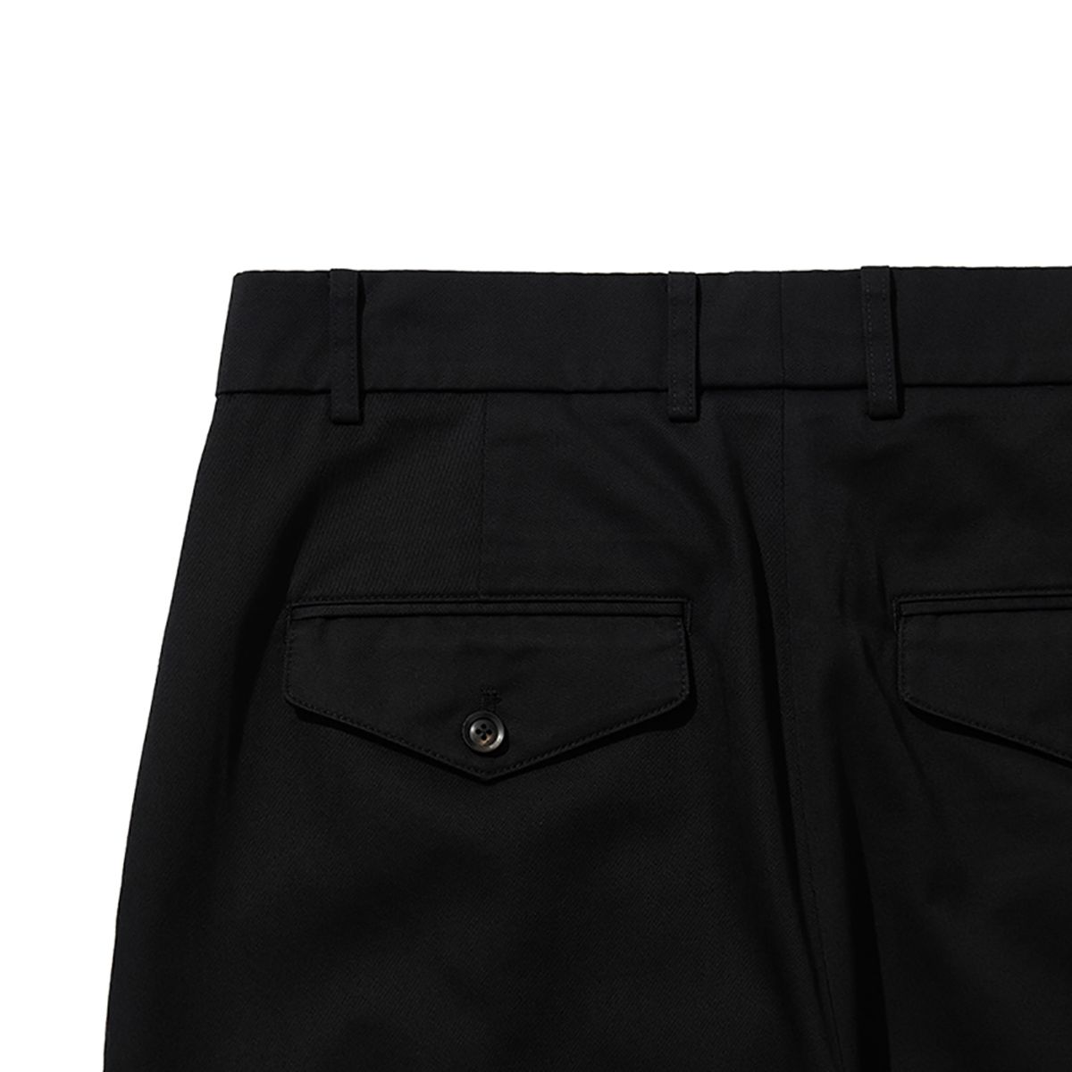 히즈핸더(HISHANDER) ONE PLEATS TAPERED PANTS