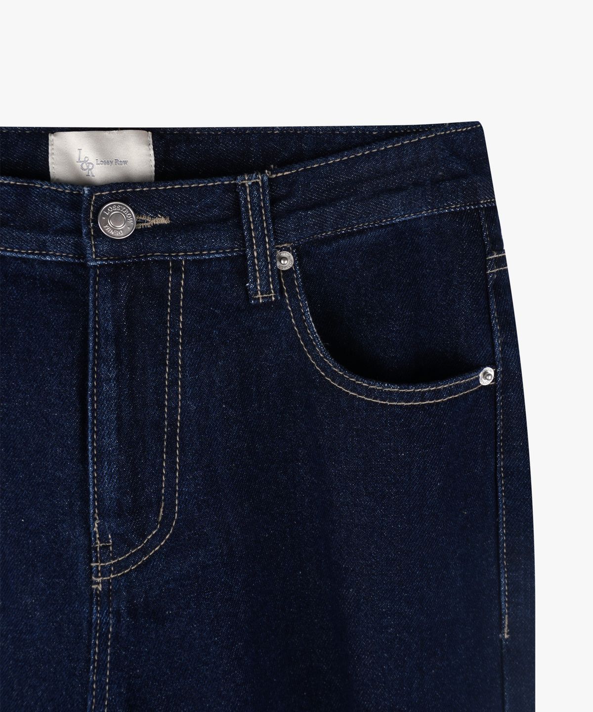 로시로우(LOSSYROW) Lossy  boy-fit denim pants_normalblue