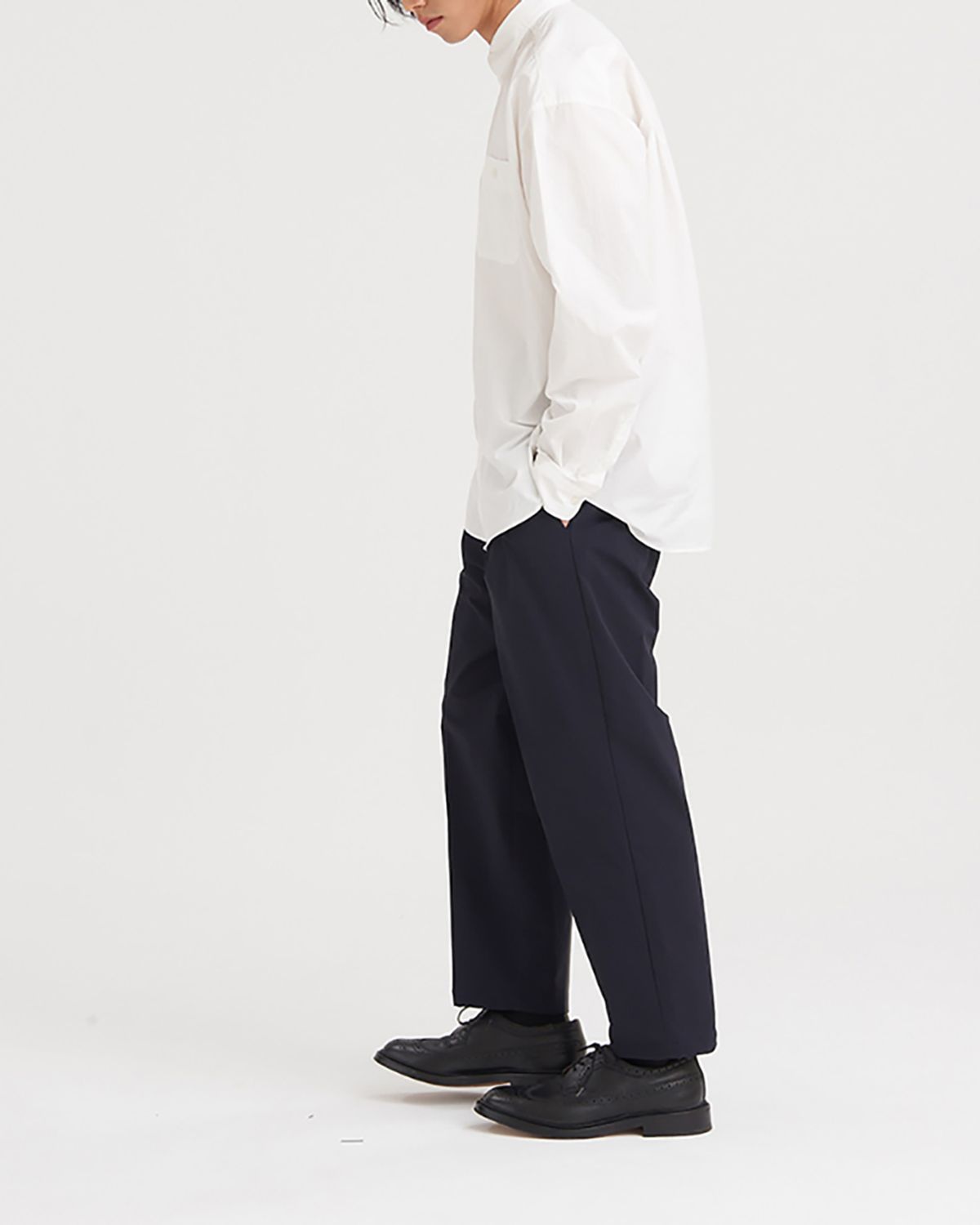 히즈핸더(HISHANDER) CORDURA® TWO PLEATS TAPERED PANTS