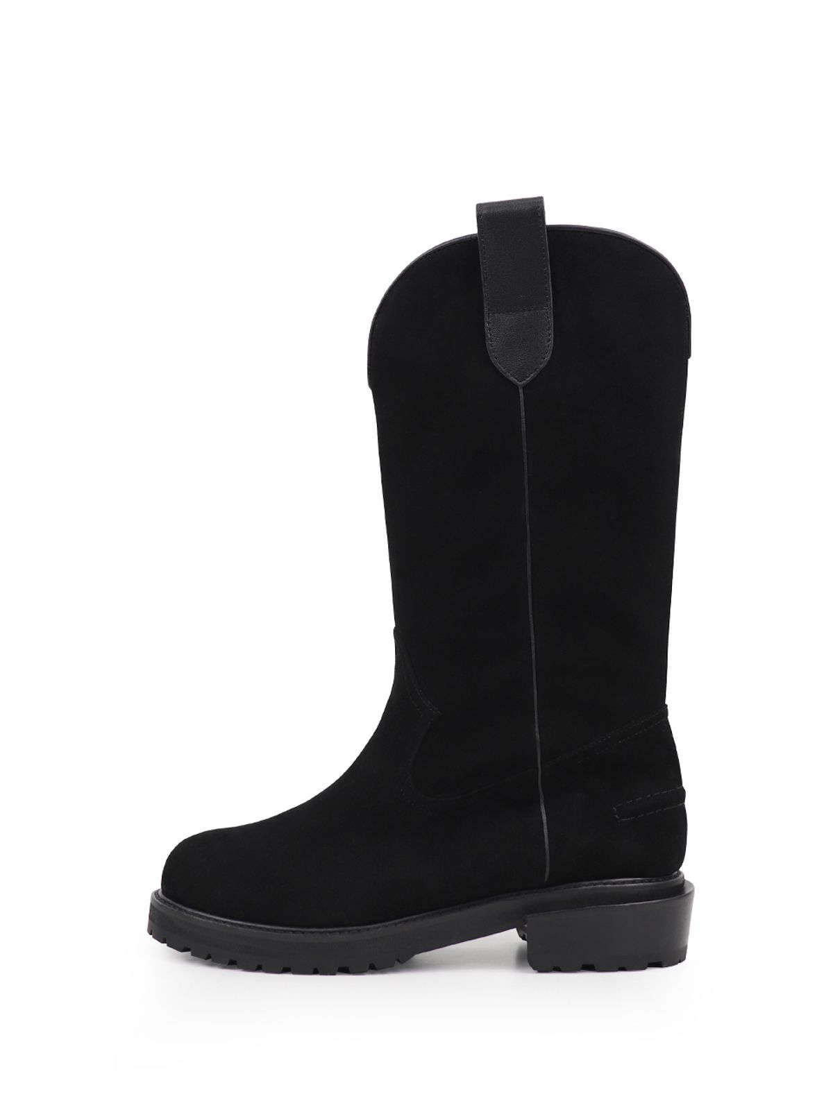 꼼므지(COMMEGEE) Western Round Boots / CG1055BK
