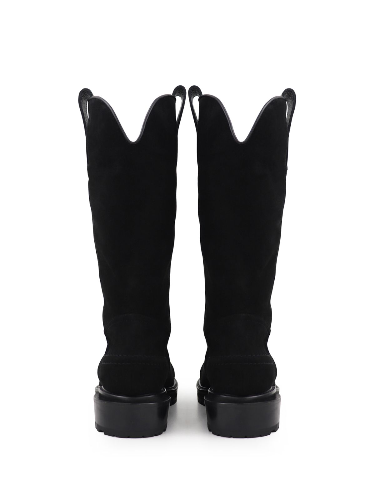 꼼므지(COMMEGEE) Western Round Boots / CG1055BK