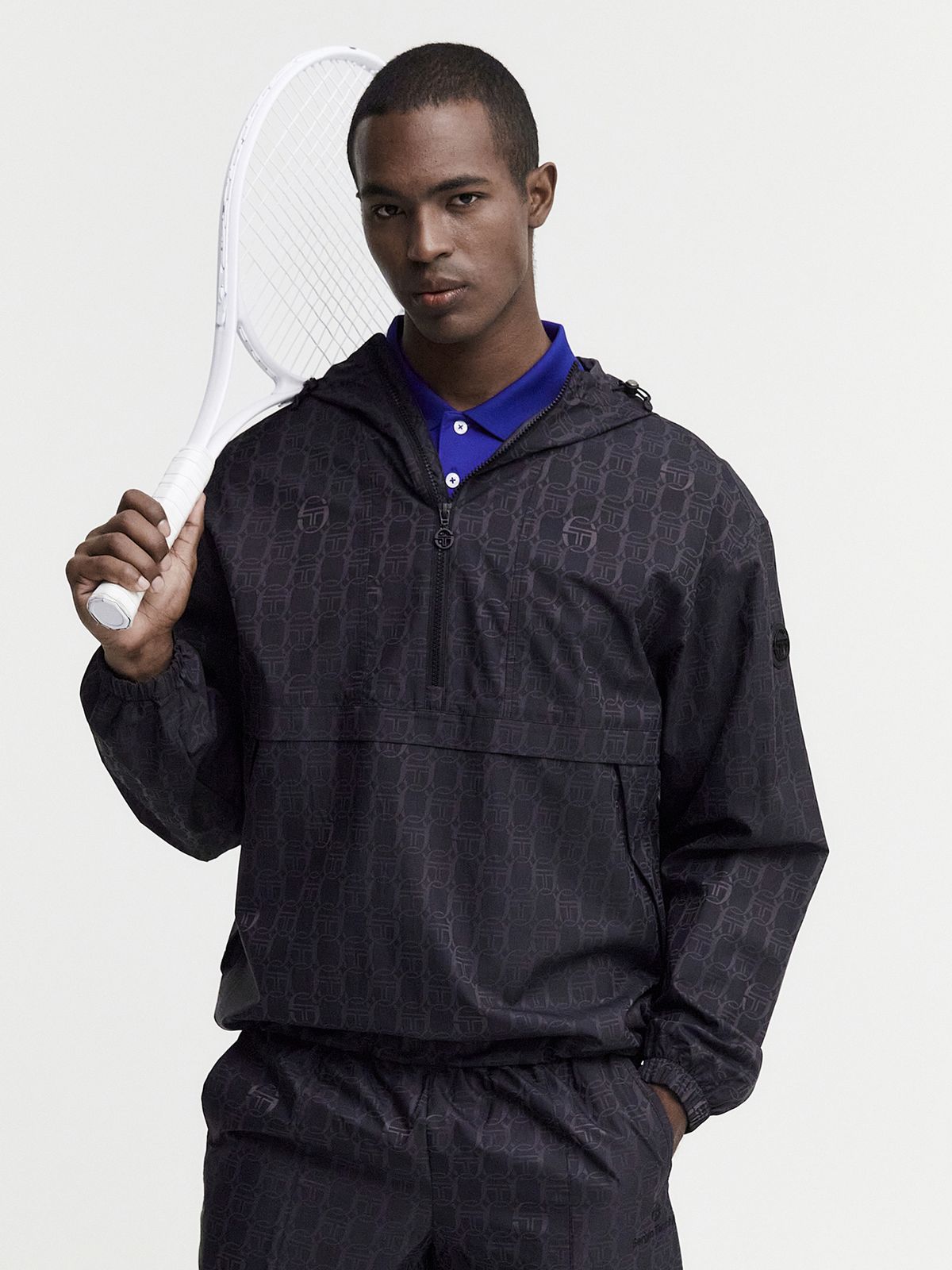 세르지오 타키니(SERGIO TACCHINI) M 데일리 모노그램 아노락 점퍼