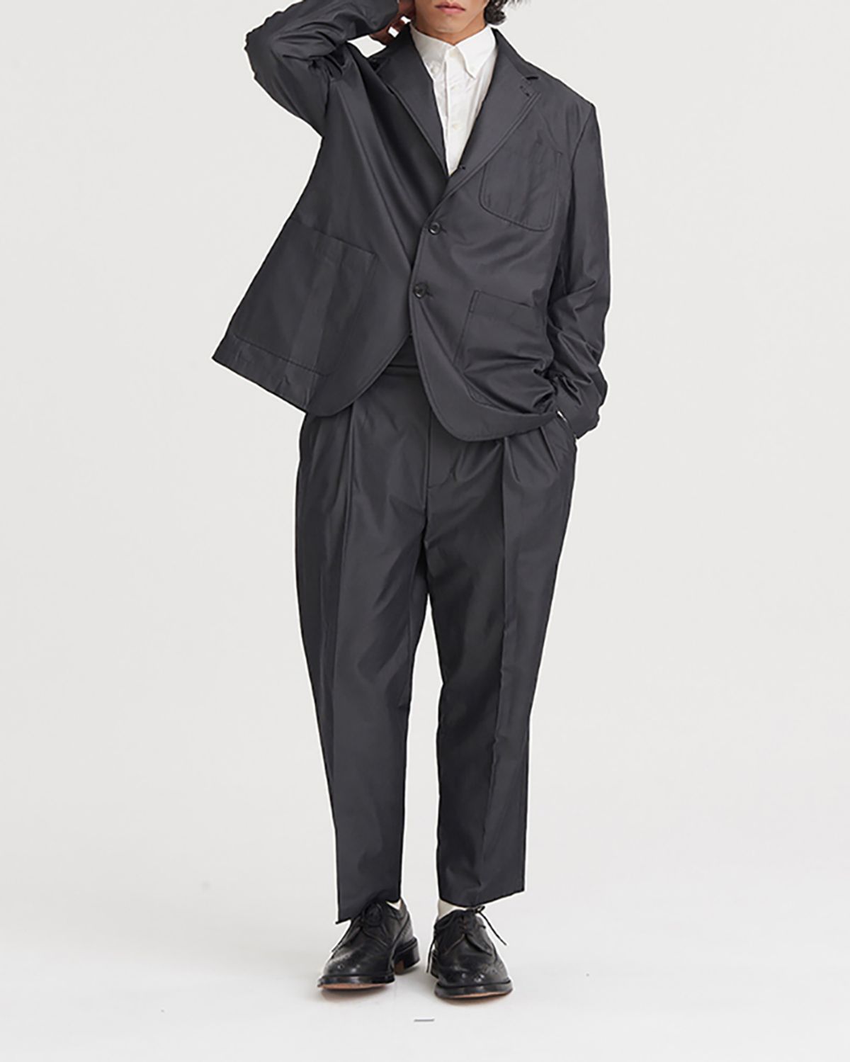히즈핸더(HISHANDER) 4BUTTON NOTCHED LAPEL JACKET
