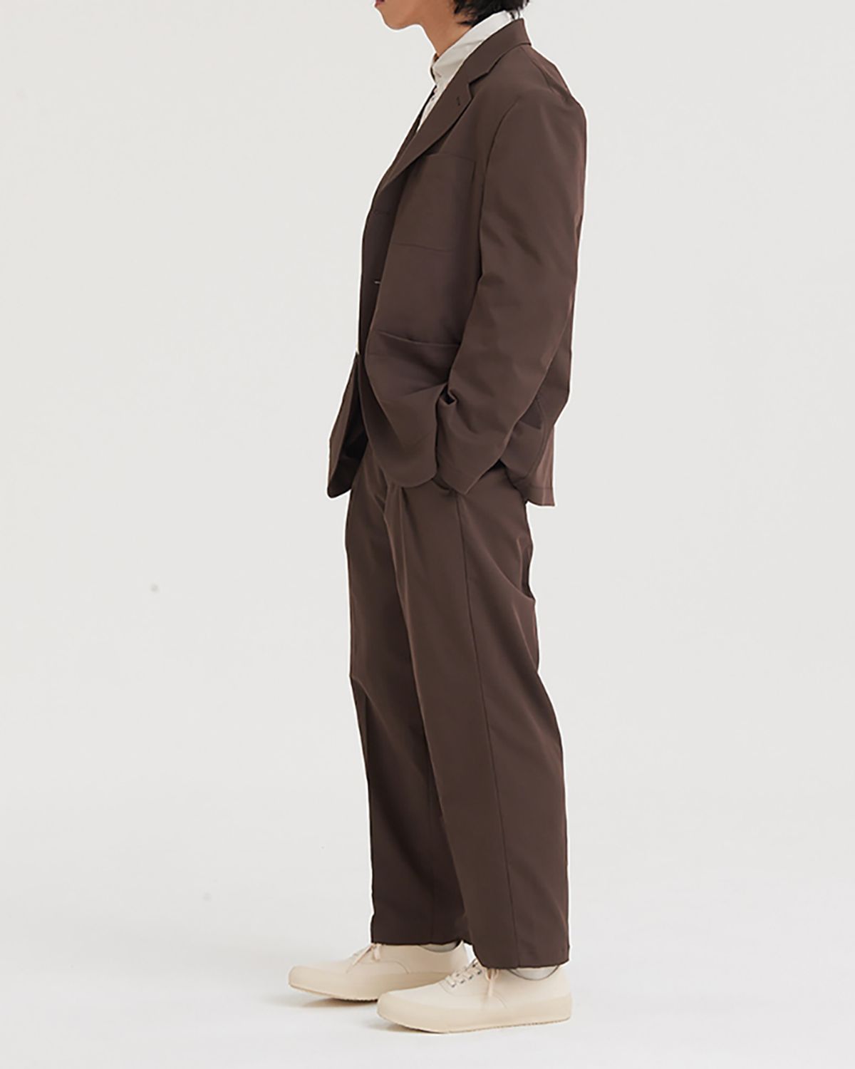 히즈핸더(HISHANDER) 4BUTTON NOTCHED LAPEL JACKET