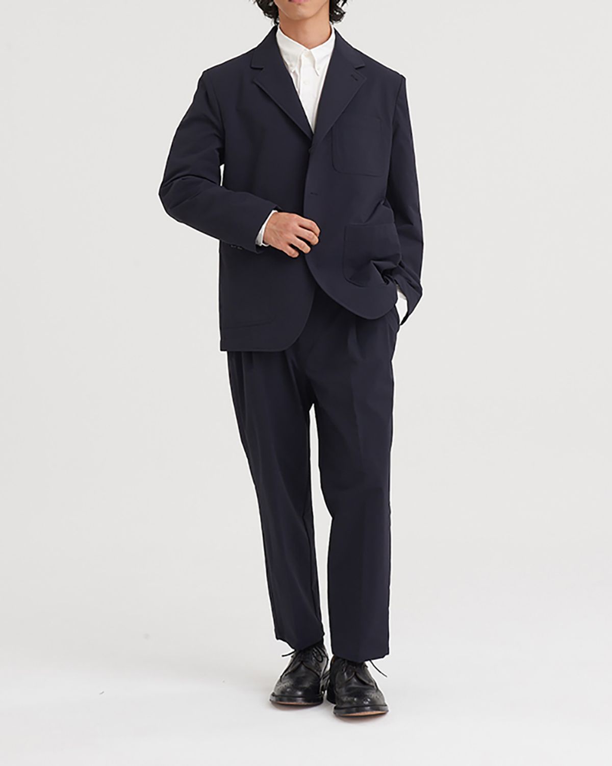 히즈핸더(HISHANDER) CORDURA® 4BUTTON NOTCHED LAPEL JACKET