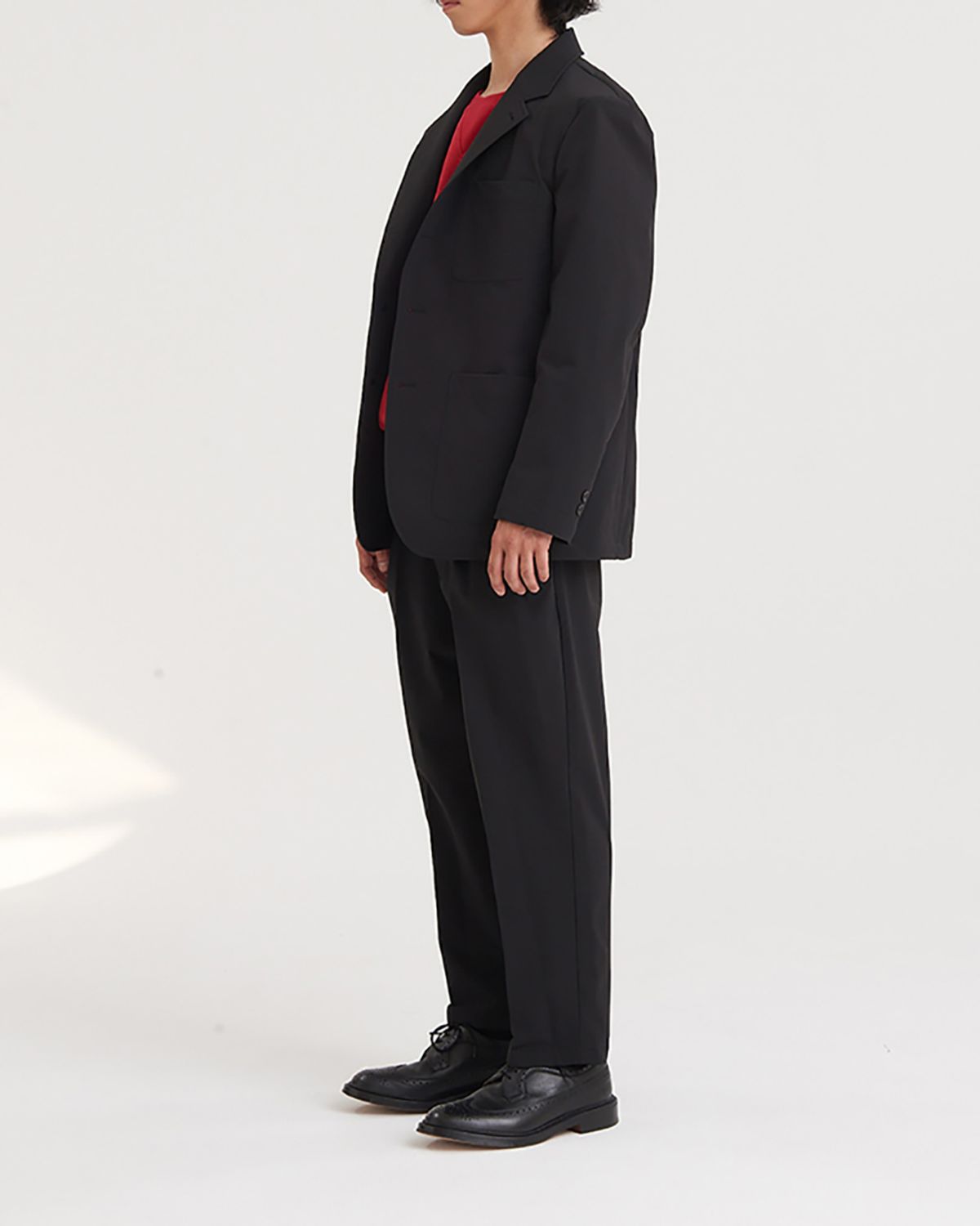 히즈핸더(HISHANDER) CORDURA® 4BUTTON NOTCHED LAPEL JACKET