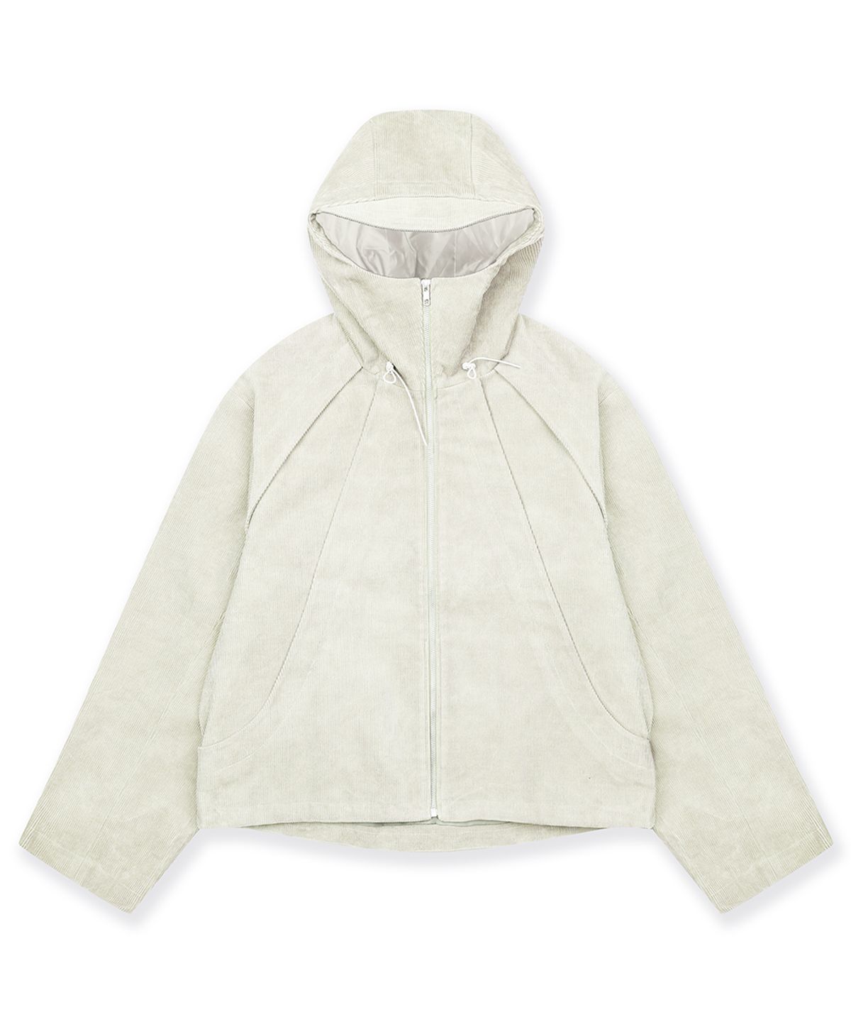 그레일즈(GRAILZ) CORDUROY SHELL JACKET [IVORY]