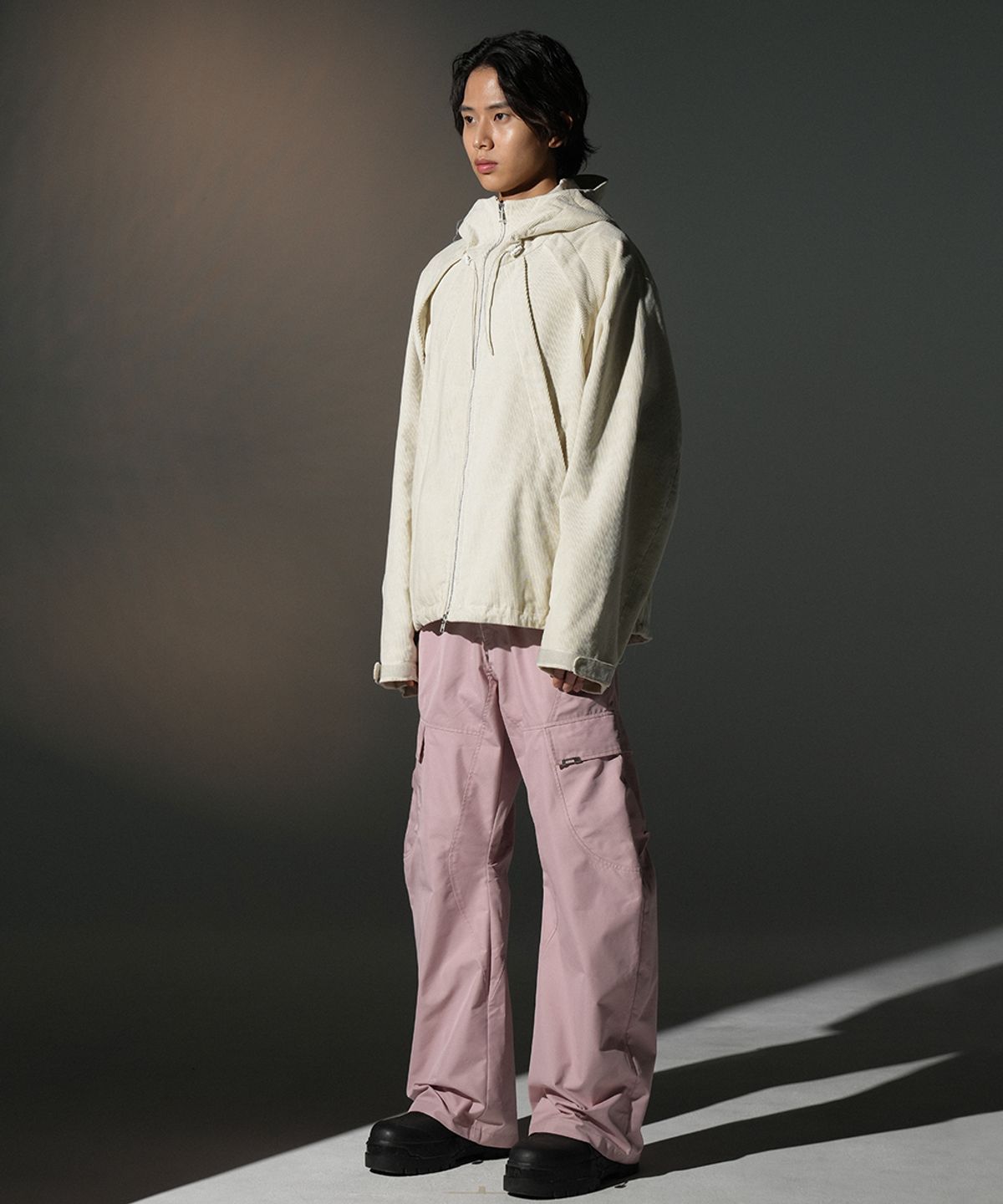 그레일즈(GRAILZ) CORDUROY SHELL JACKET [MINT]