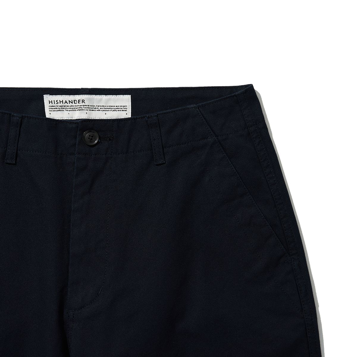 히즈핸더(HISHANDER) WIDE STRAIGHT PANTS