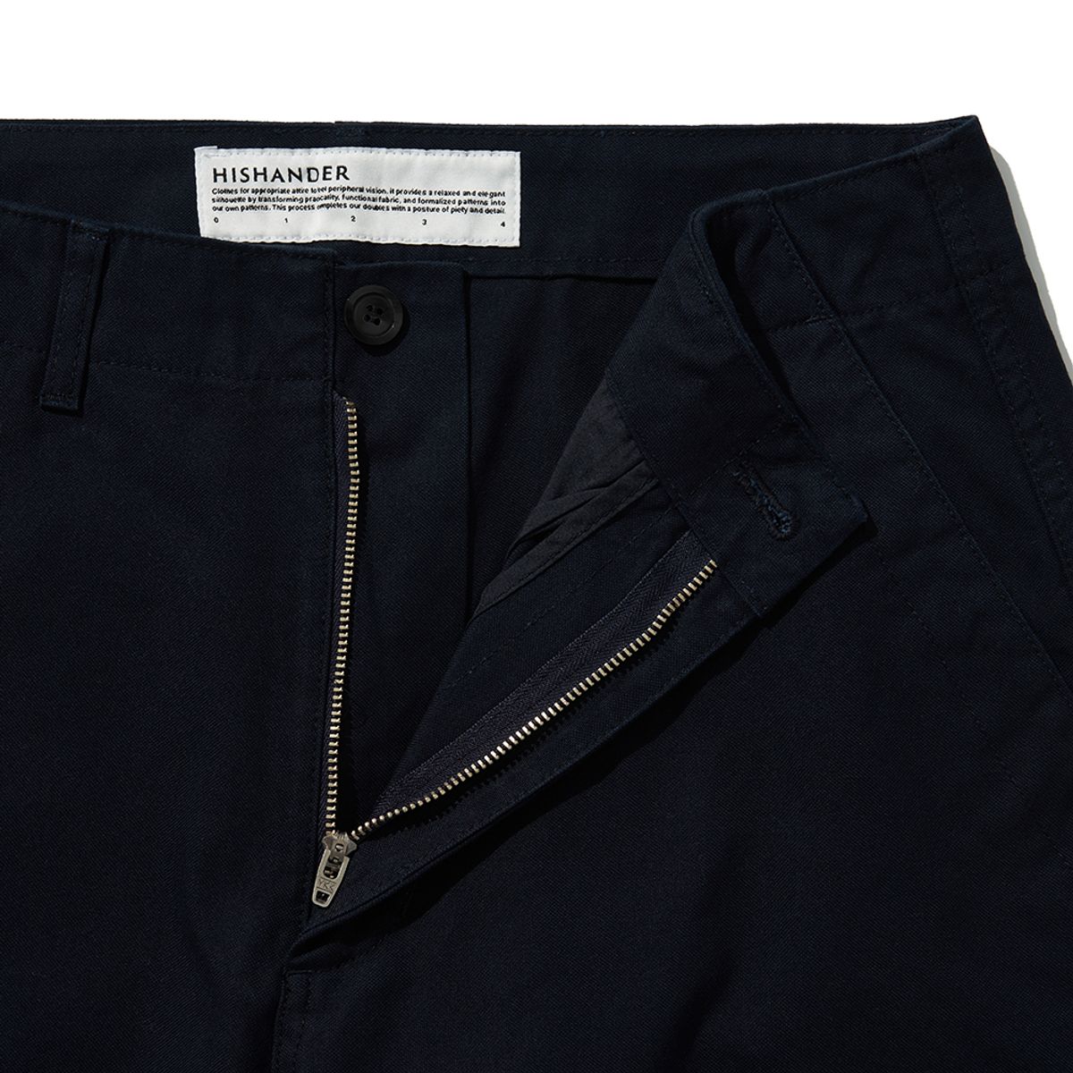 히즈핸더(HISHANDER) WIDE STRAIGHT PANTS