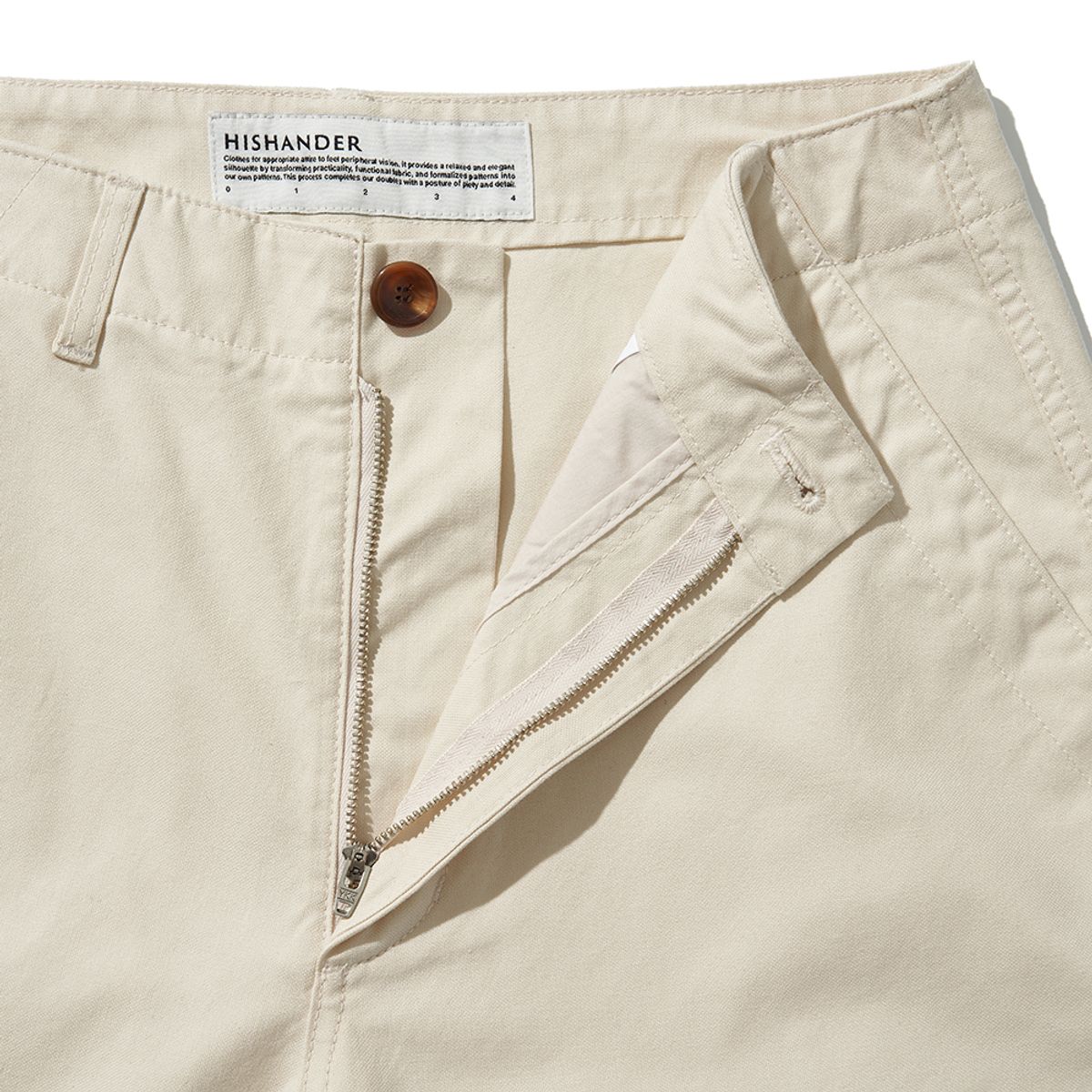 히즈핸더(HISHANDER) WIDE STRAIGHT PANTS