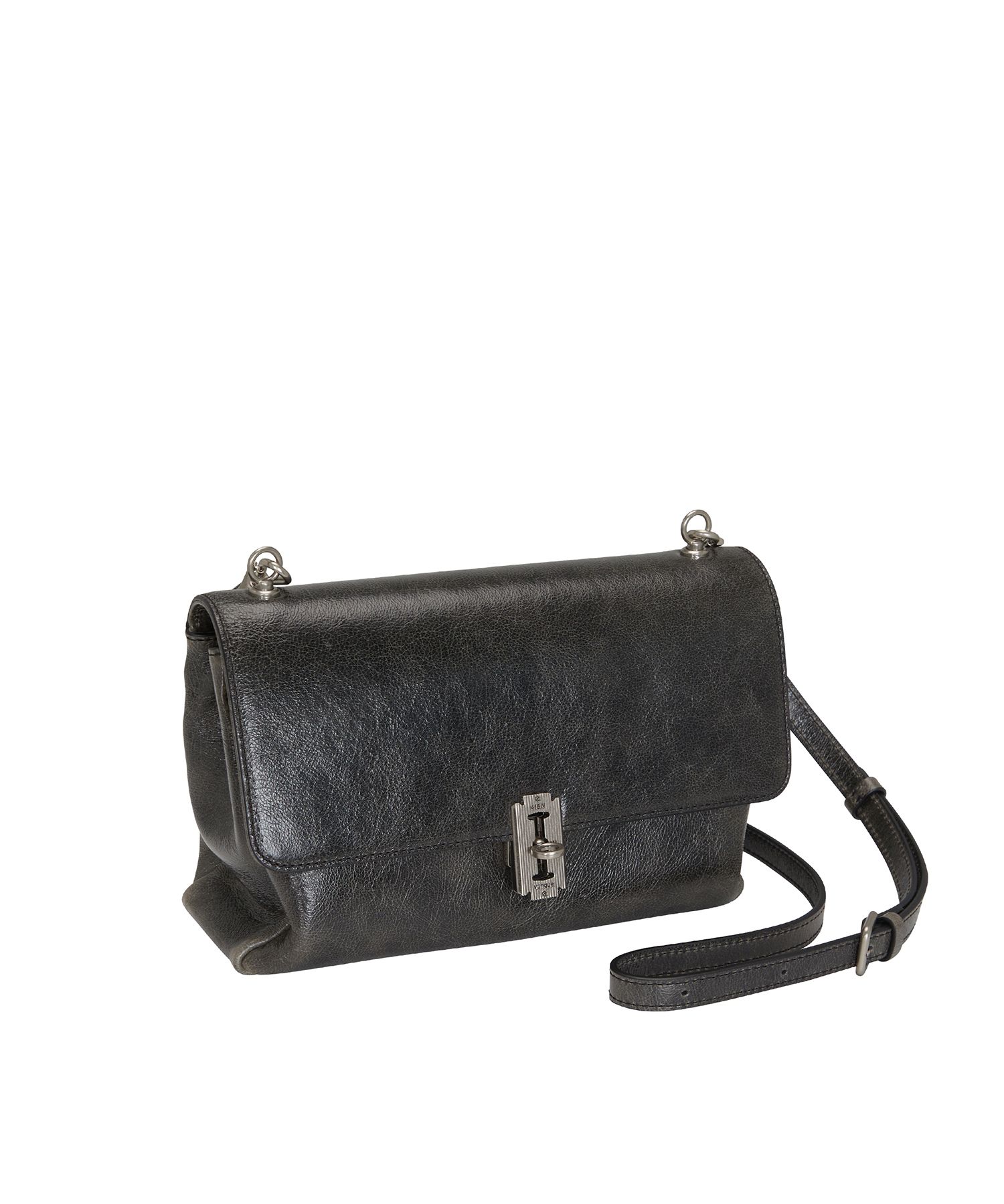 Vunque ● Baguette Shoulder S BLACK FOGGY GREY MUSINSA | VUNQUE Baguette Shoulder S (Baguette Shoulder