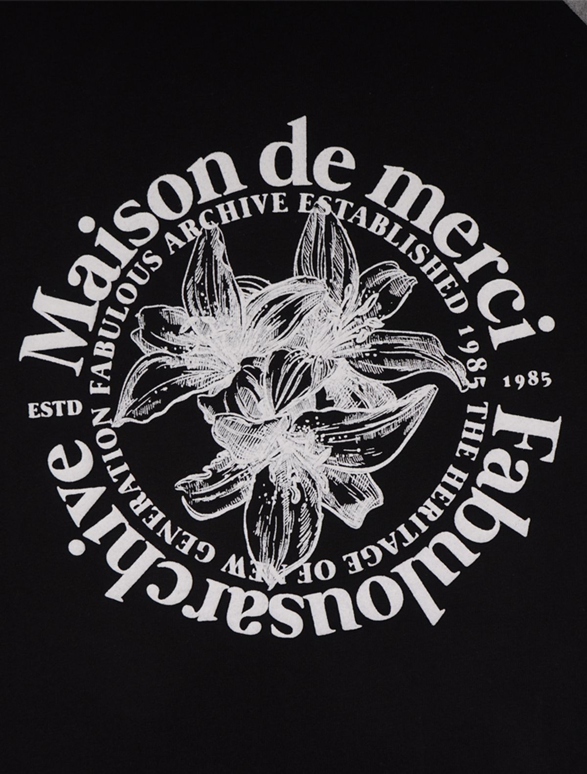 라 메종 스튜디오(LA MAISON STUDIO) UNISEX 르리스 라글란 롱 슬리브 멜란그레이(FCC3TS480M)