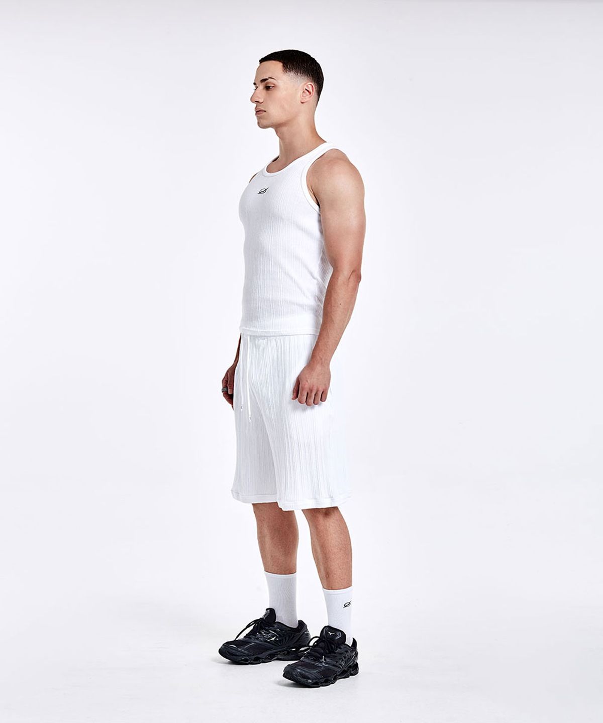 51퍼센트(51PERCENT) Irregular boxer pants - White