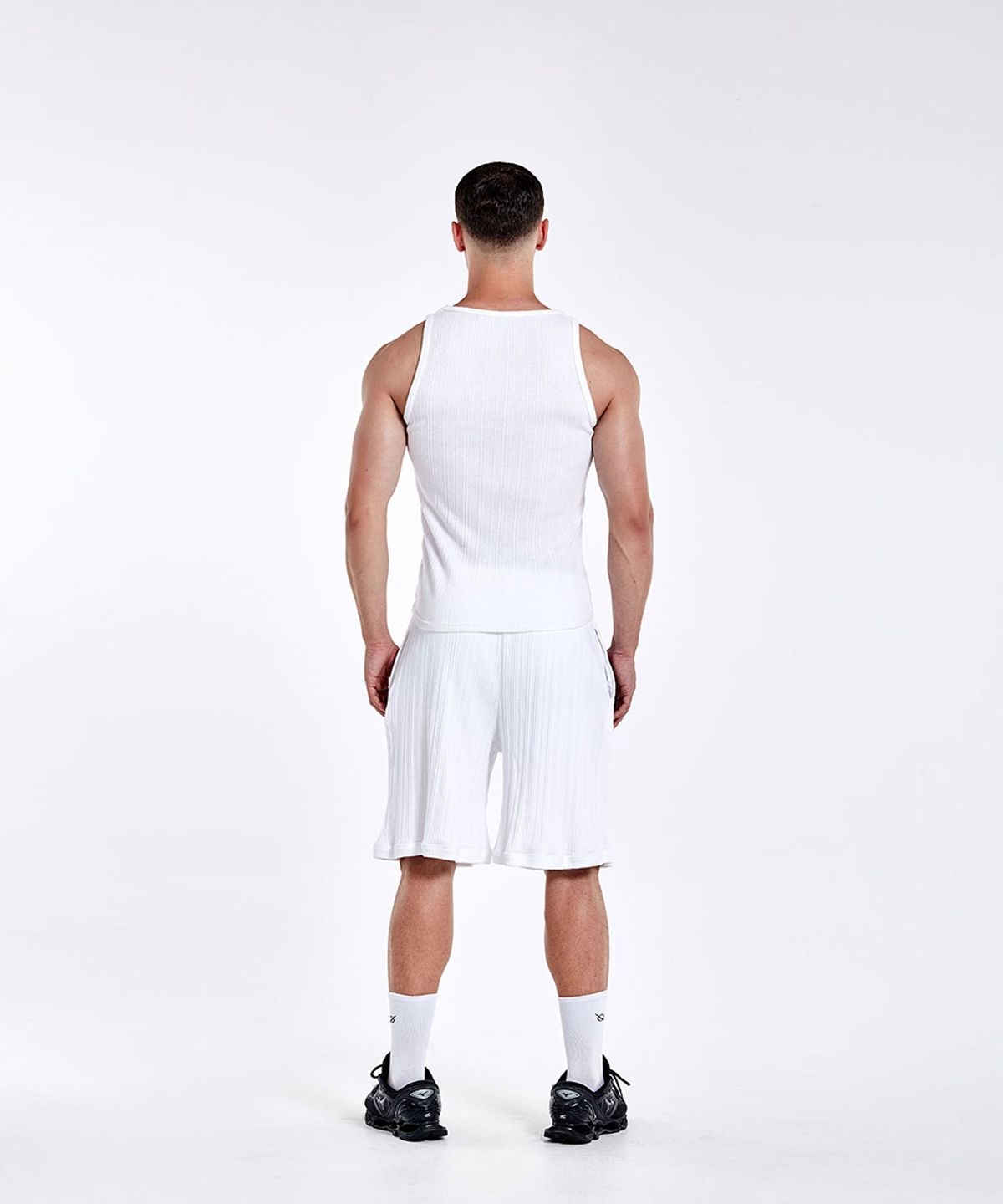 51퍼센트(51PERCENT) Irregular boxer pants - White