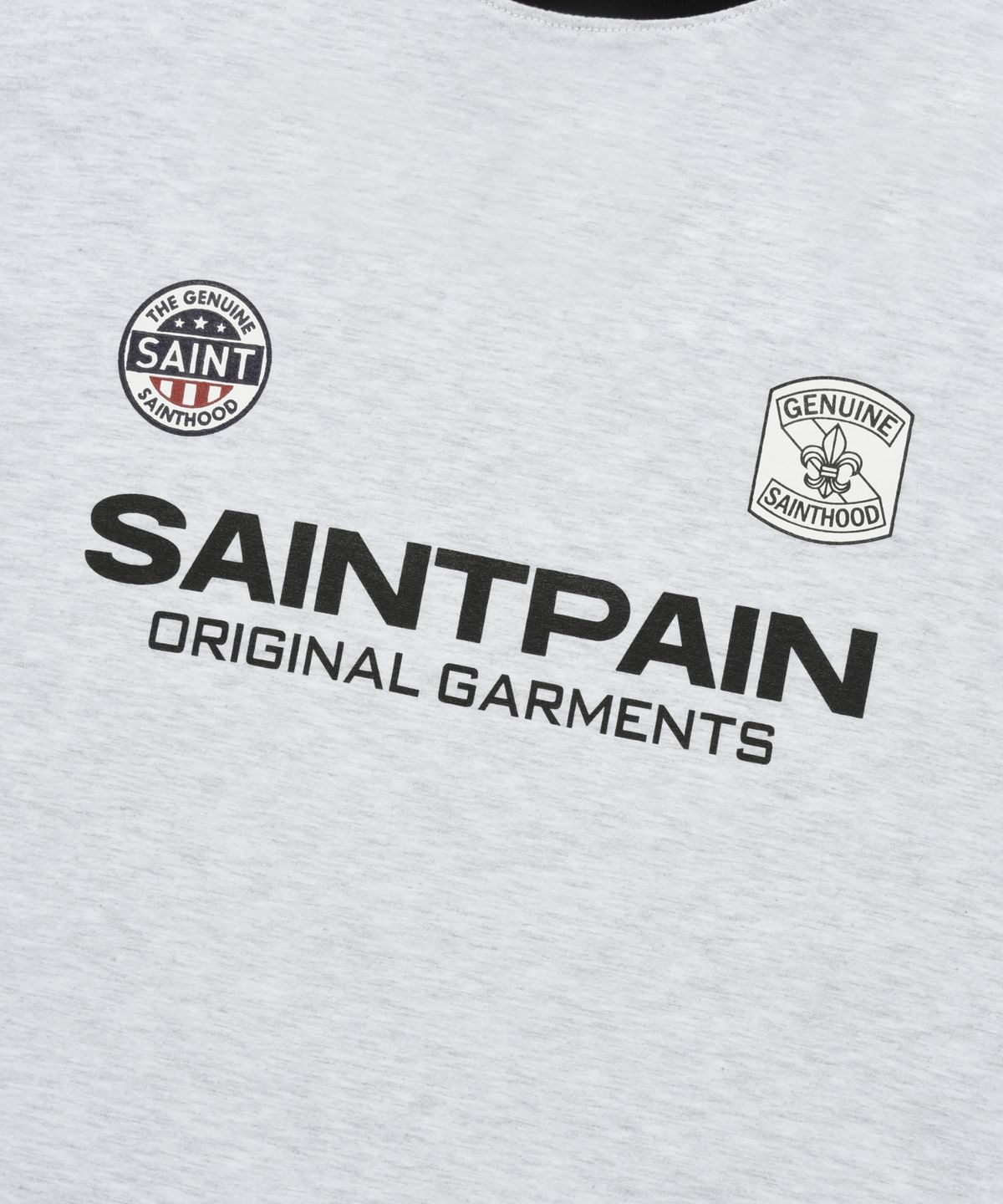 세인트페인(SAINTPAIN) SP 세인트 클럽 롱 슬리브-애쉬 멜란지
