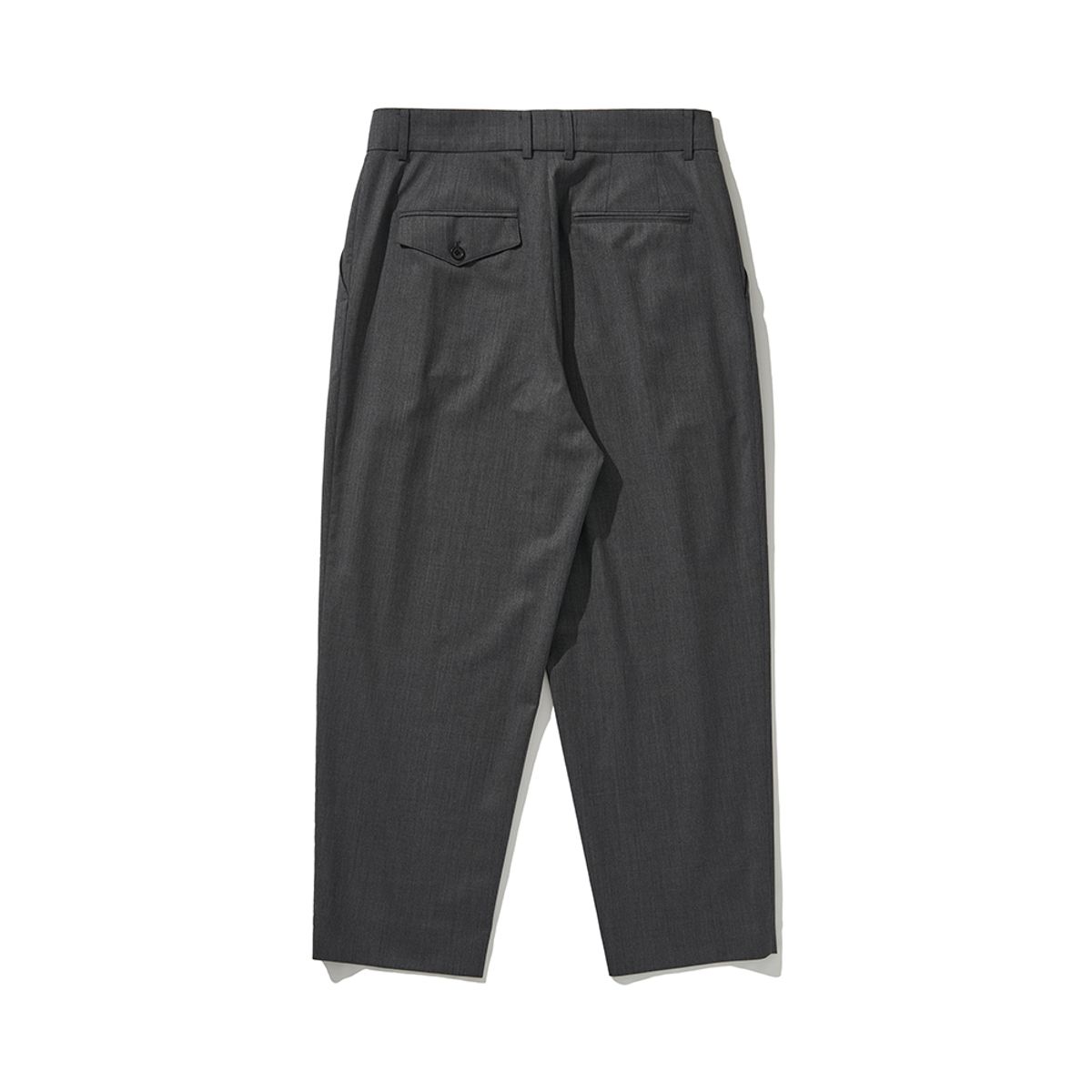 히즈핸더(HISHANDER) SOLOTEX® TWO PLEATS TAPERED PANTS