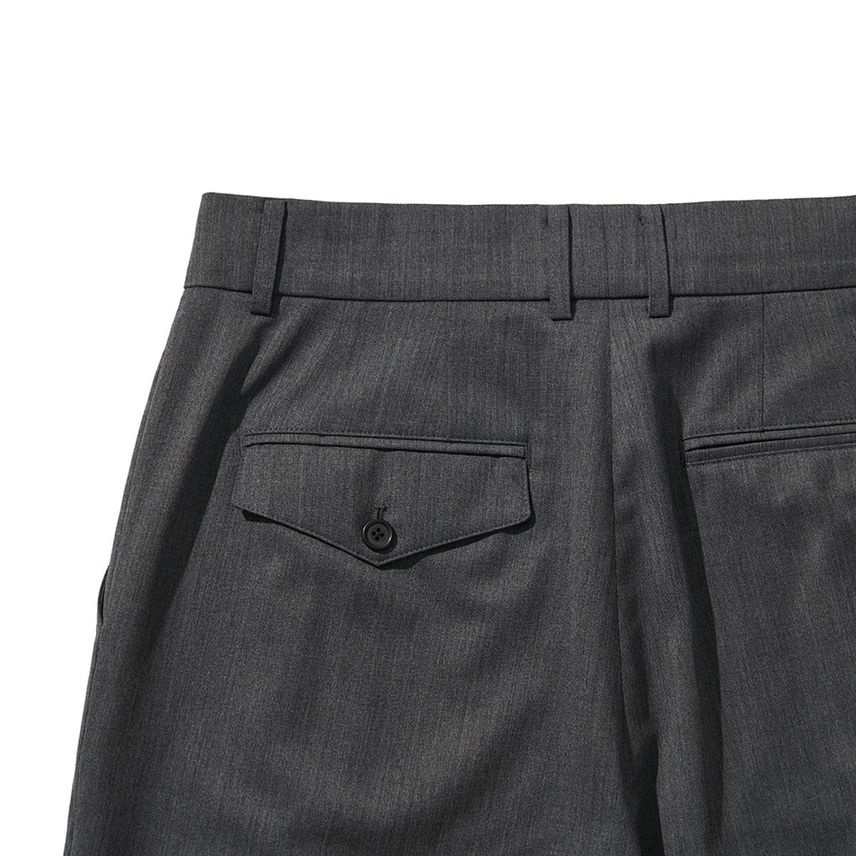 히즈핸더(HISHANDER) SOLOTEX® TWO PLEATS TAPERED PANTS