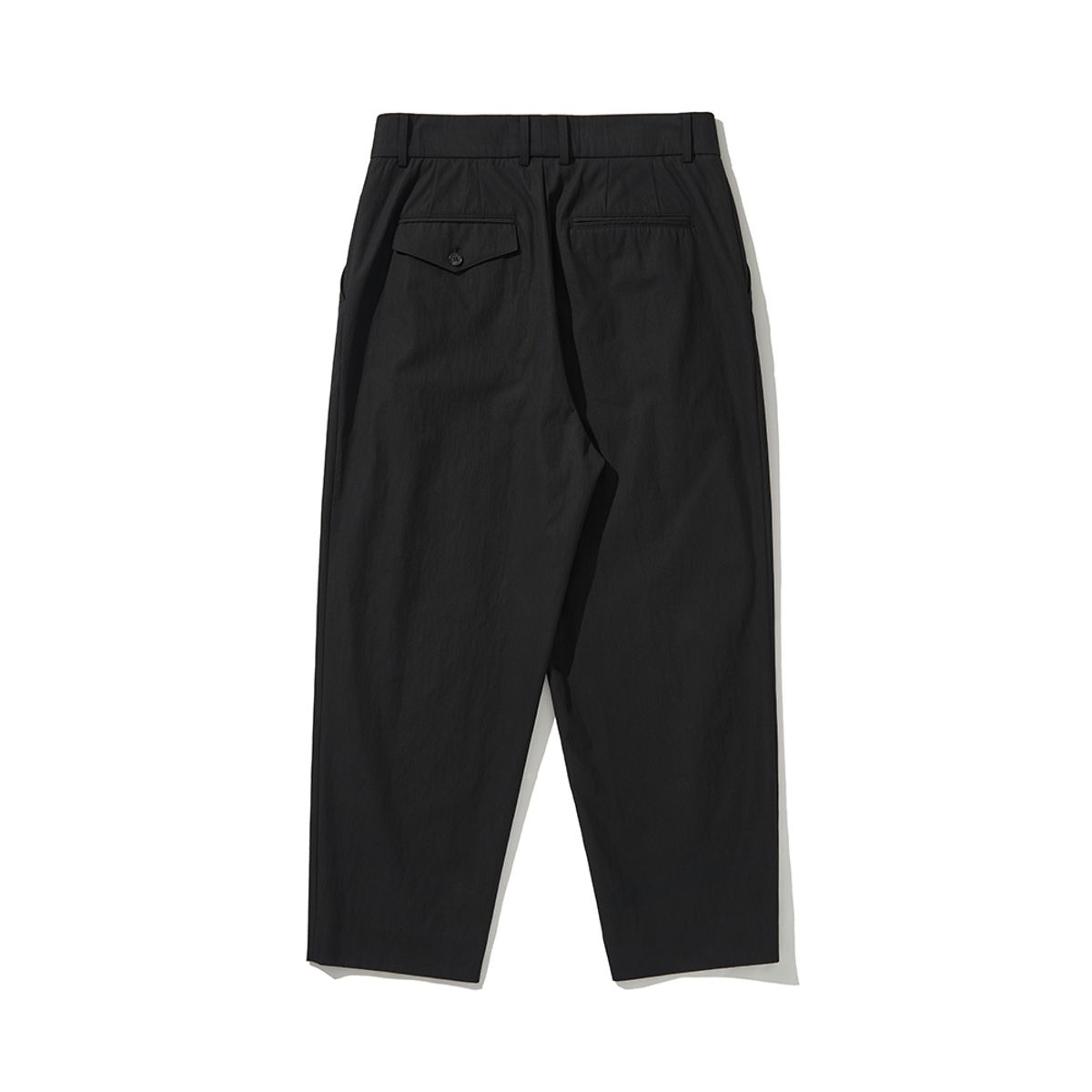 히즈핸더(HISHANDER) TWO PLEATS TAPERED PANTS
