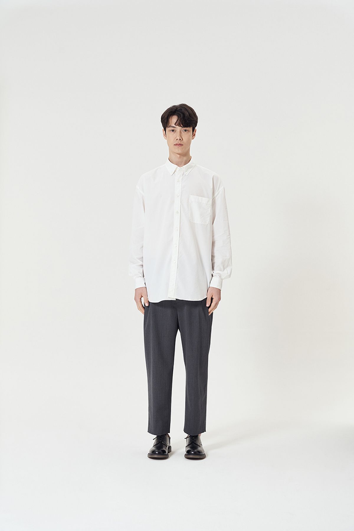 히즈핸더(HISHANDER) GIZA x SUPIMA B.D STANDARD SHIRT