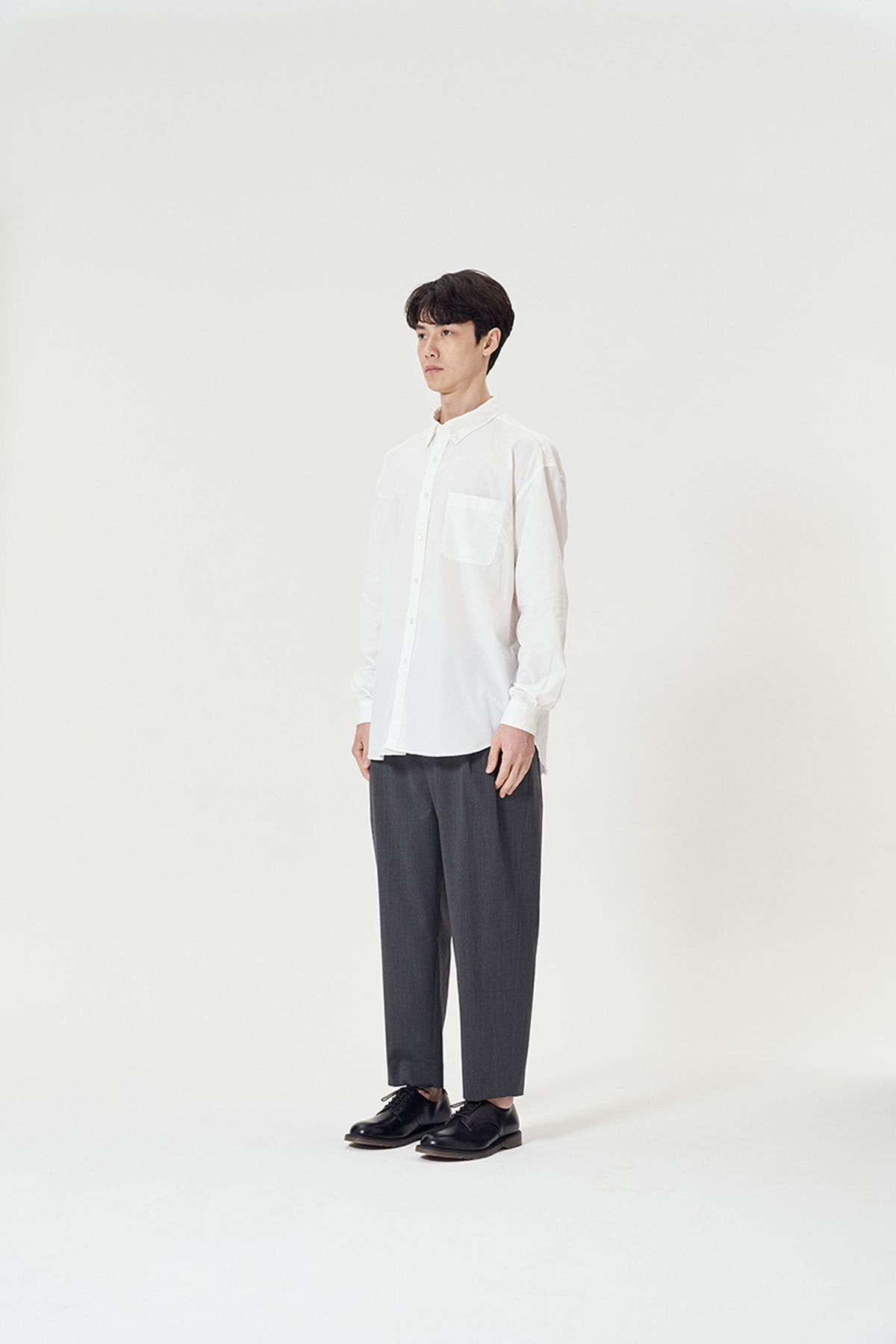 히즈핸더(HISHANDER) GIZA x SUPIMA B.D STANDARD SHIRT