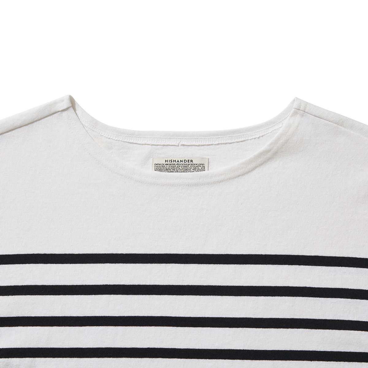 히즈핸더(HISHANDER) LONG SLEEVE STRIPE T-SHIRTS