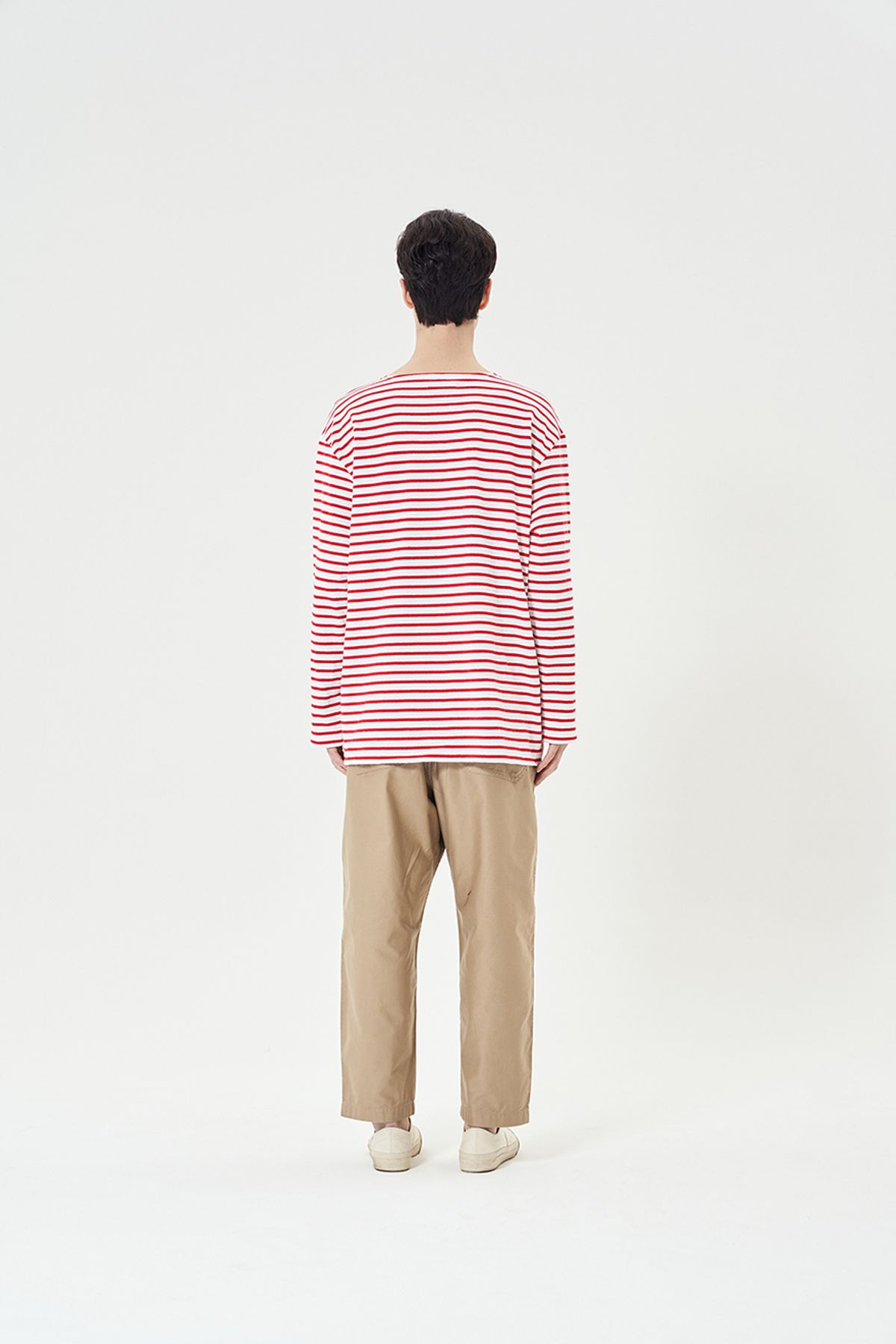 히즈핸더(HISHANDER) LONG SLEEVE STRIPE T-SHIRTS