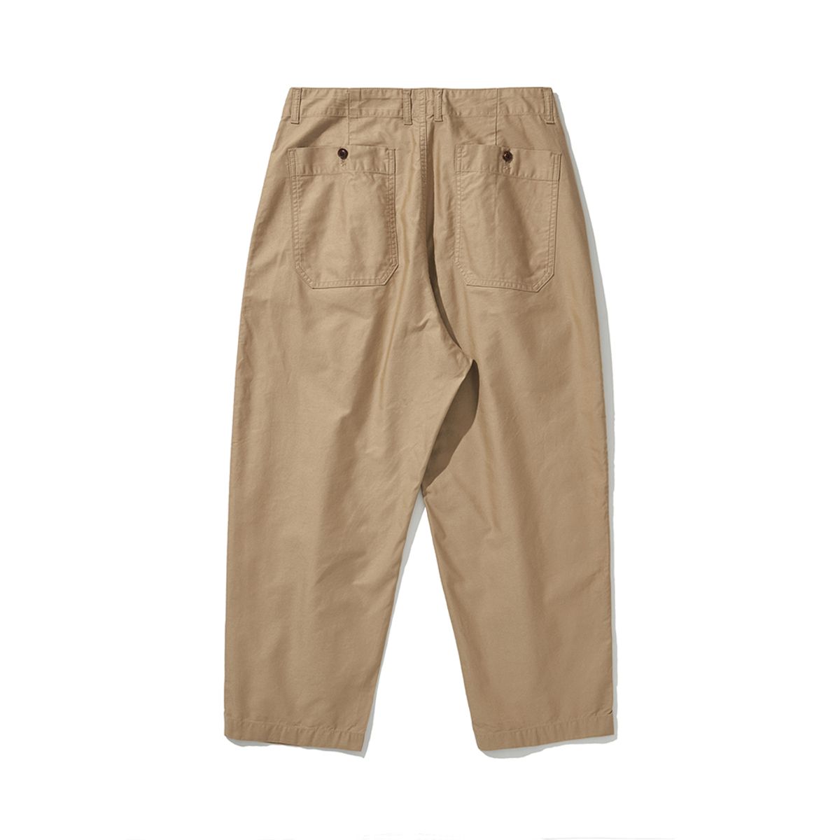 히즈핸더(HISHANDER) MOLESKIN WIDE TAPERED PANTS